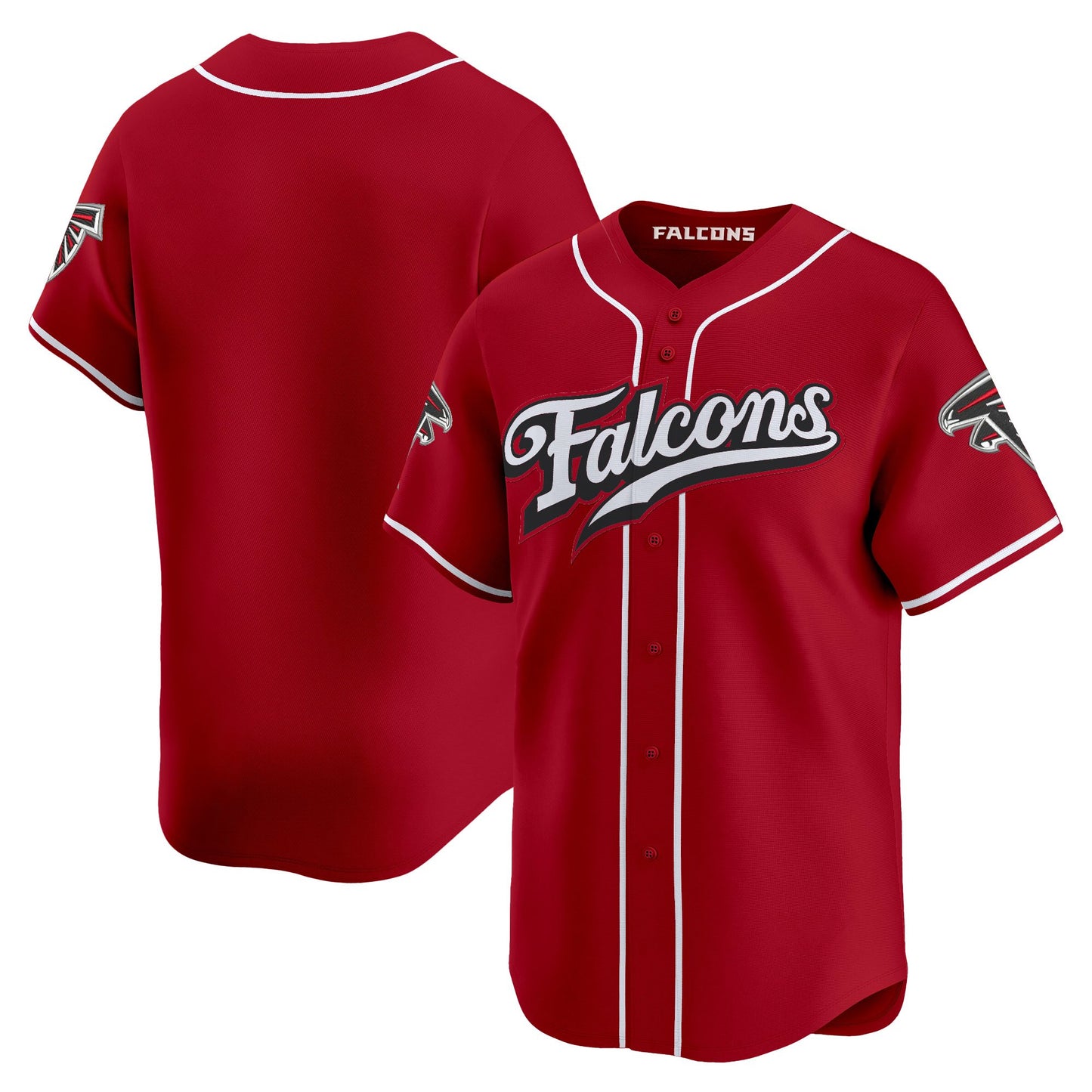 Men's Atlanta Falcons 2025 Vapor Limited Baseball Jersey - All Stitched