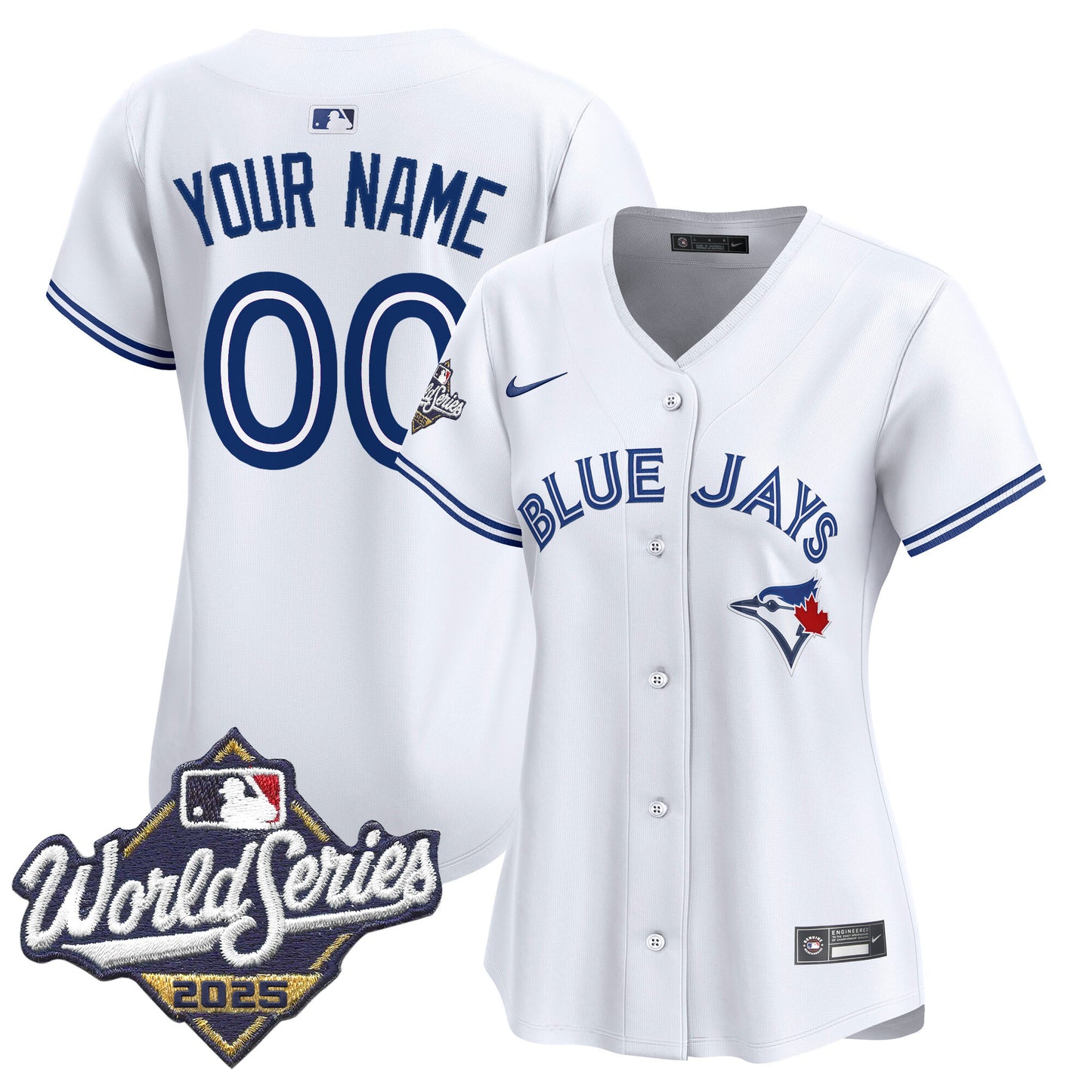 Toronto Blue Jays 2025 World Series Vapor Premier Limited Custom Jersey - All Stitched