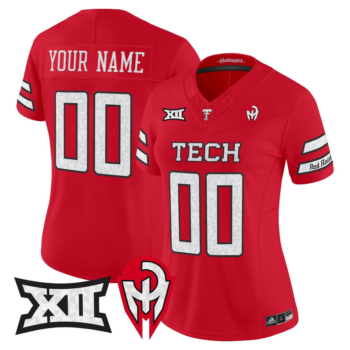 Texas Tech Red Raiders 'Too Cold' Vapor Limited Custom Jersey - Mahomes Collection - All Stitched