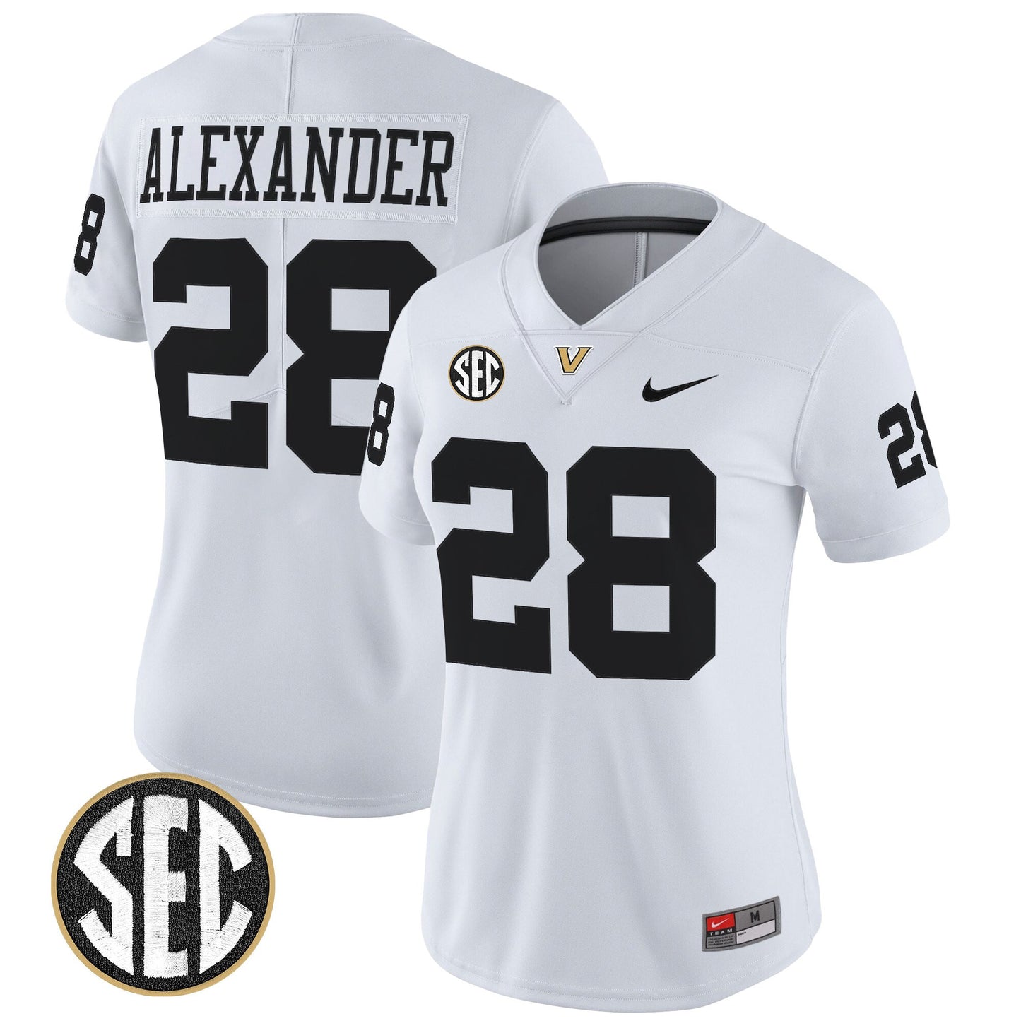 Women's Vanderbilt Commodores 2025 Vapor Limited Jersey - All Stitched