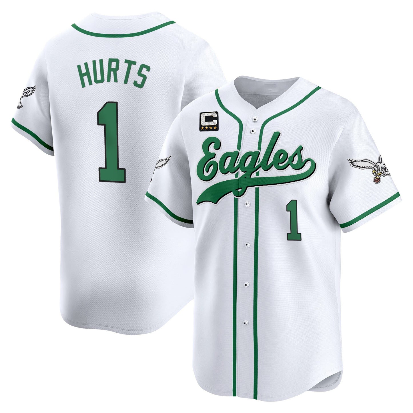 Men's Philadelphia Eagles 2025 Vapor Baseball Jersey - All Stitched