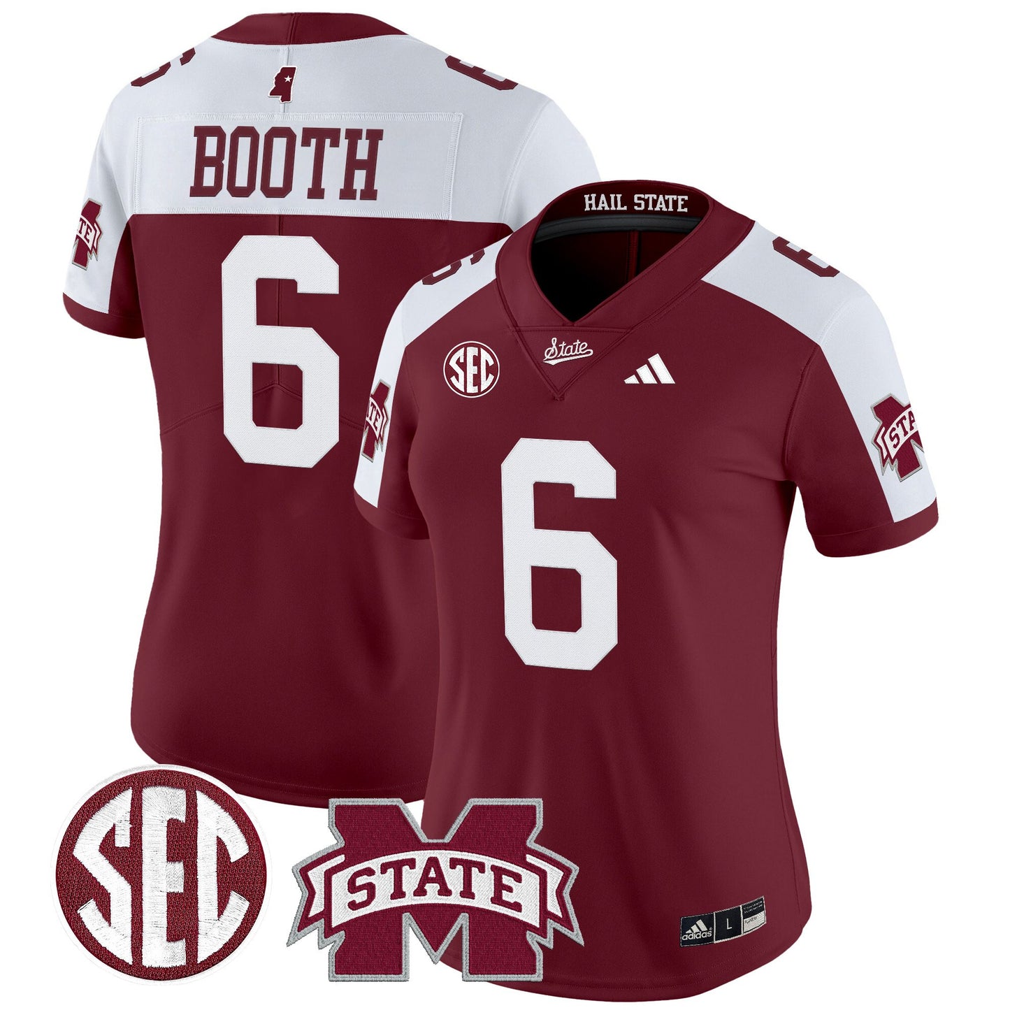 Women's Mississippi State Bulldogs 'Dark Mode' Vapor Limited Jersey - All Stitched