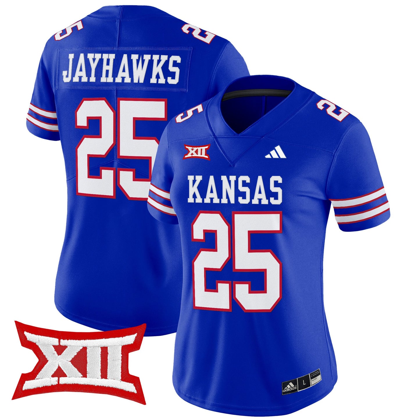 Women's Kansas Jayhawks 2025 Vapor Limited Jersey - All Stitched