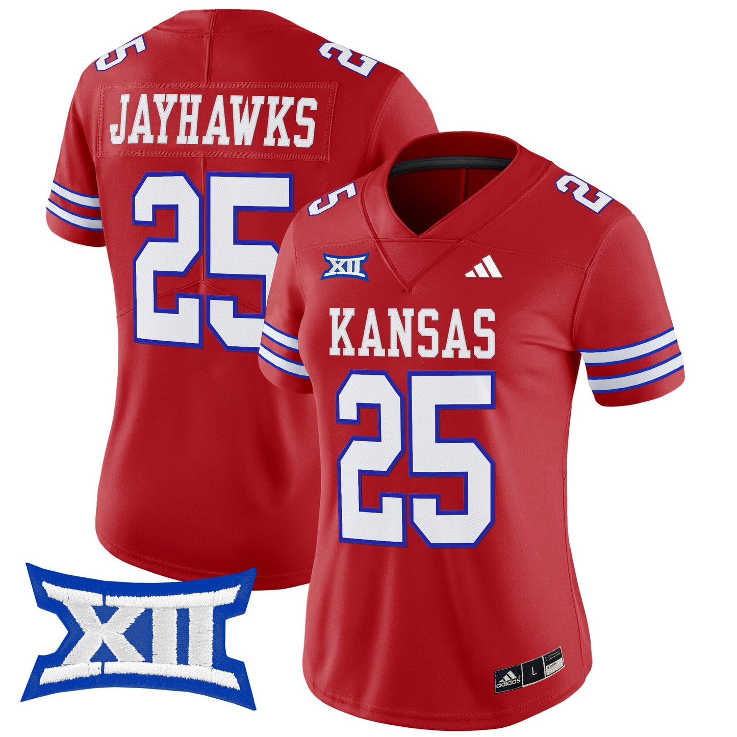 Women's Kansas Jayhawks 2025 Vapor Limited Jersey - All Stitched