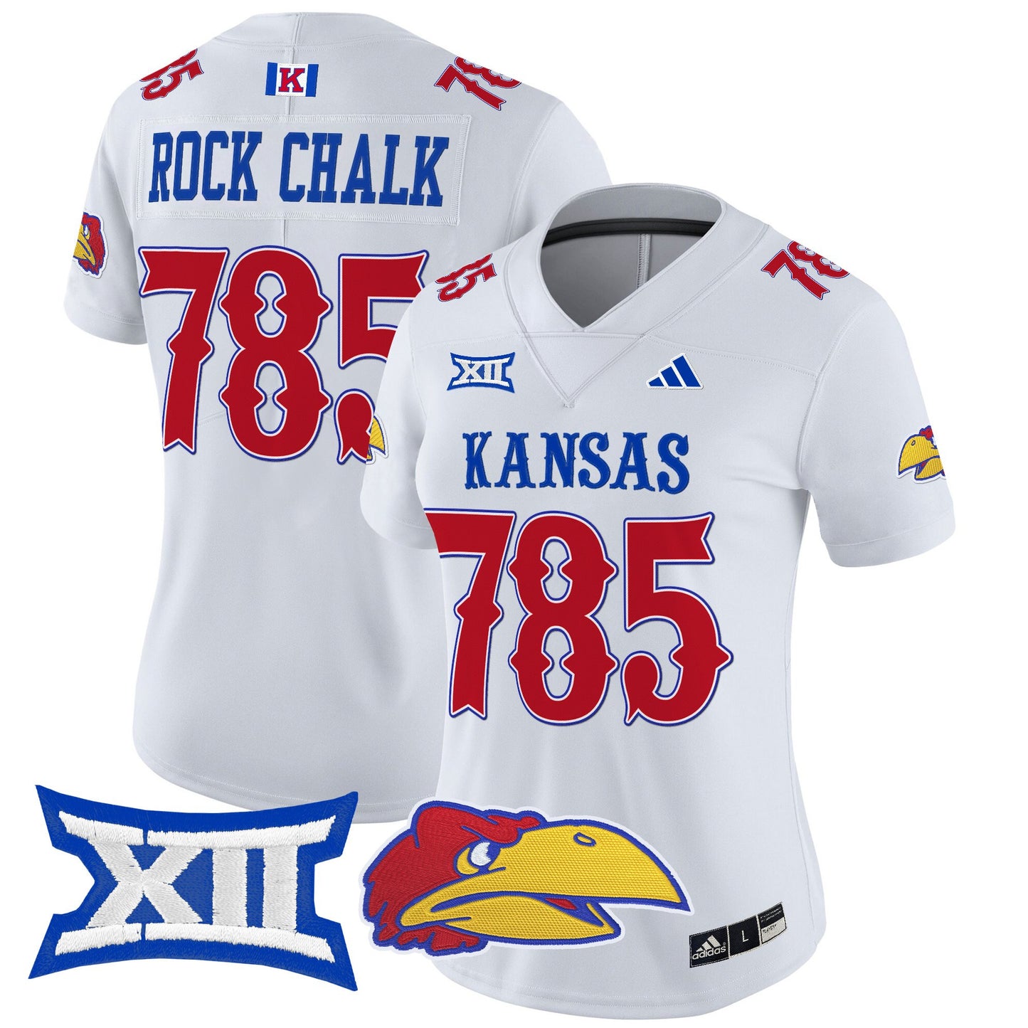 Women's Kansas Jayhawks 2025 Vapor Limited Jersey - All Stitched
