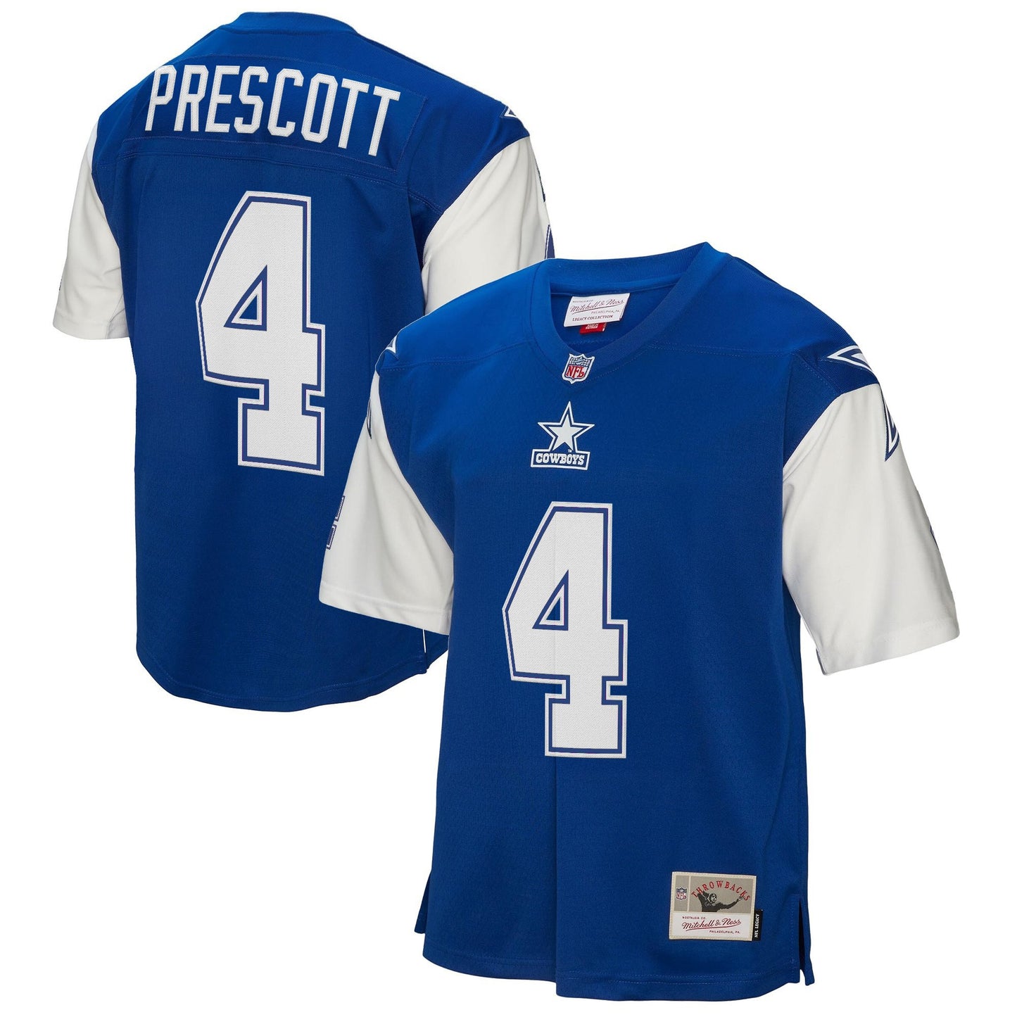 Men's Dallas Cowboys Throwback Player Jersey - All Stitched