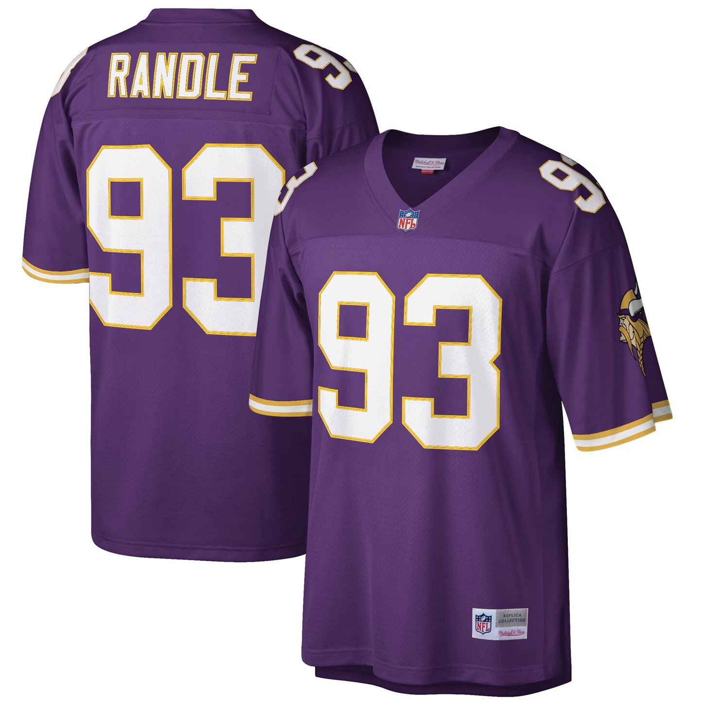 Men's Minnesota Vikings Throwback Player Jersey - All Stitched