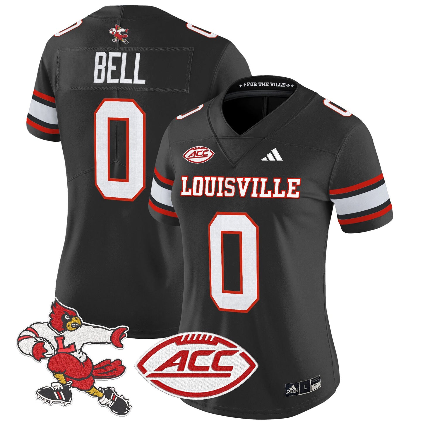 Women's Louisville Cardinals '1980s Throwback' Vapor Limited Jersey - All Stitched