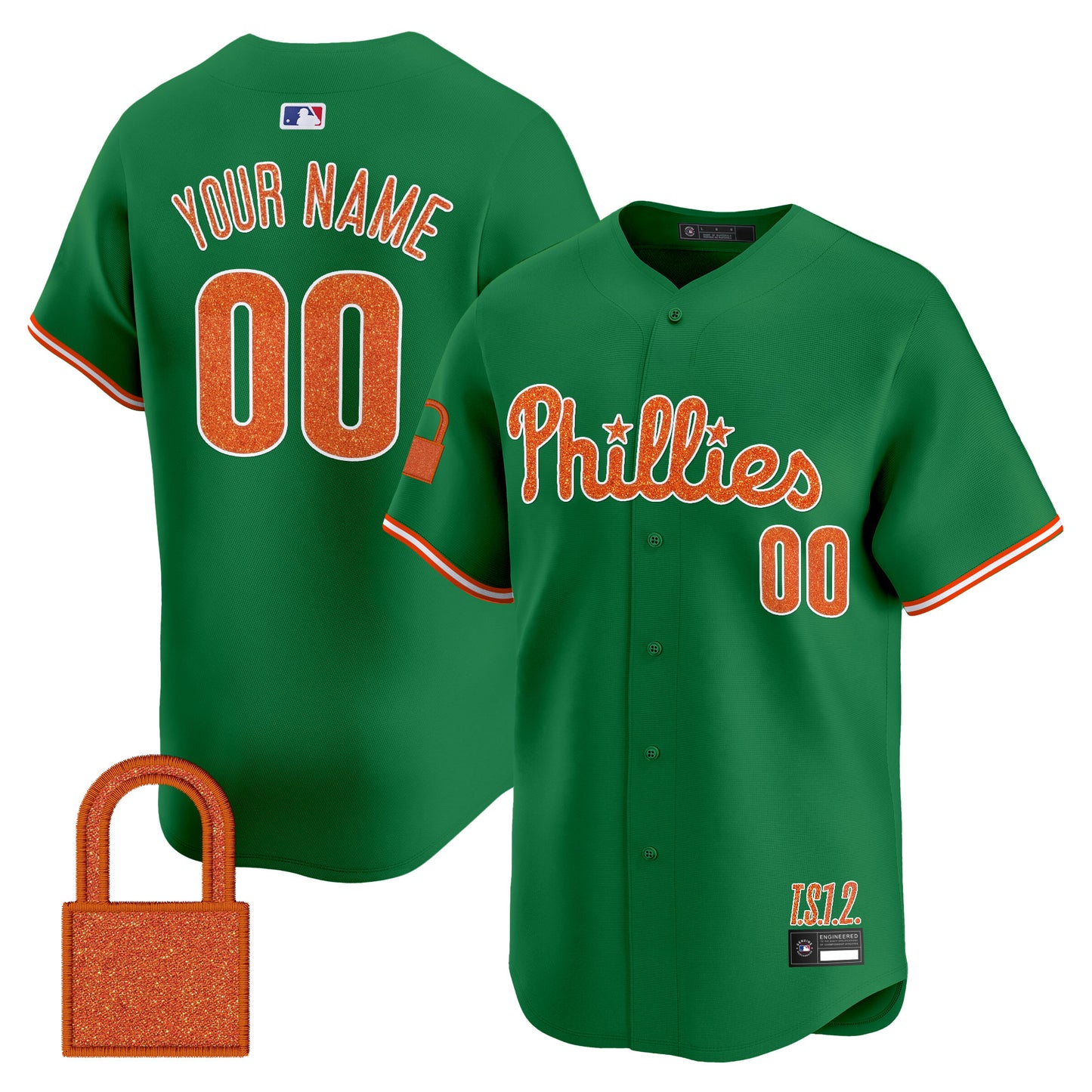 Philadelphia Phillies 'Taylor Swift - TS12 - The Life of a Showgirl' Vapor Premier Limited Custom Jersey - All Stitched