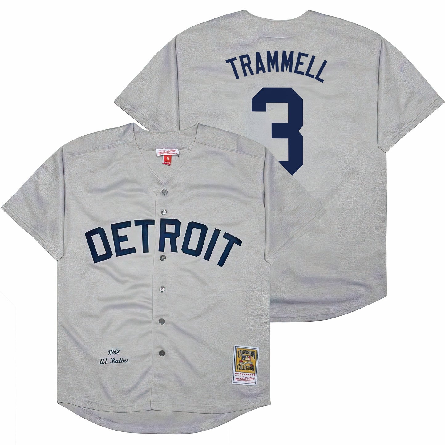 Men's Detroit Tigers Throwback Jersey - Cooperstown Collection - All Stitched