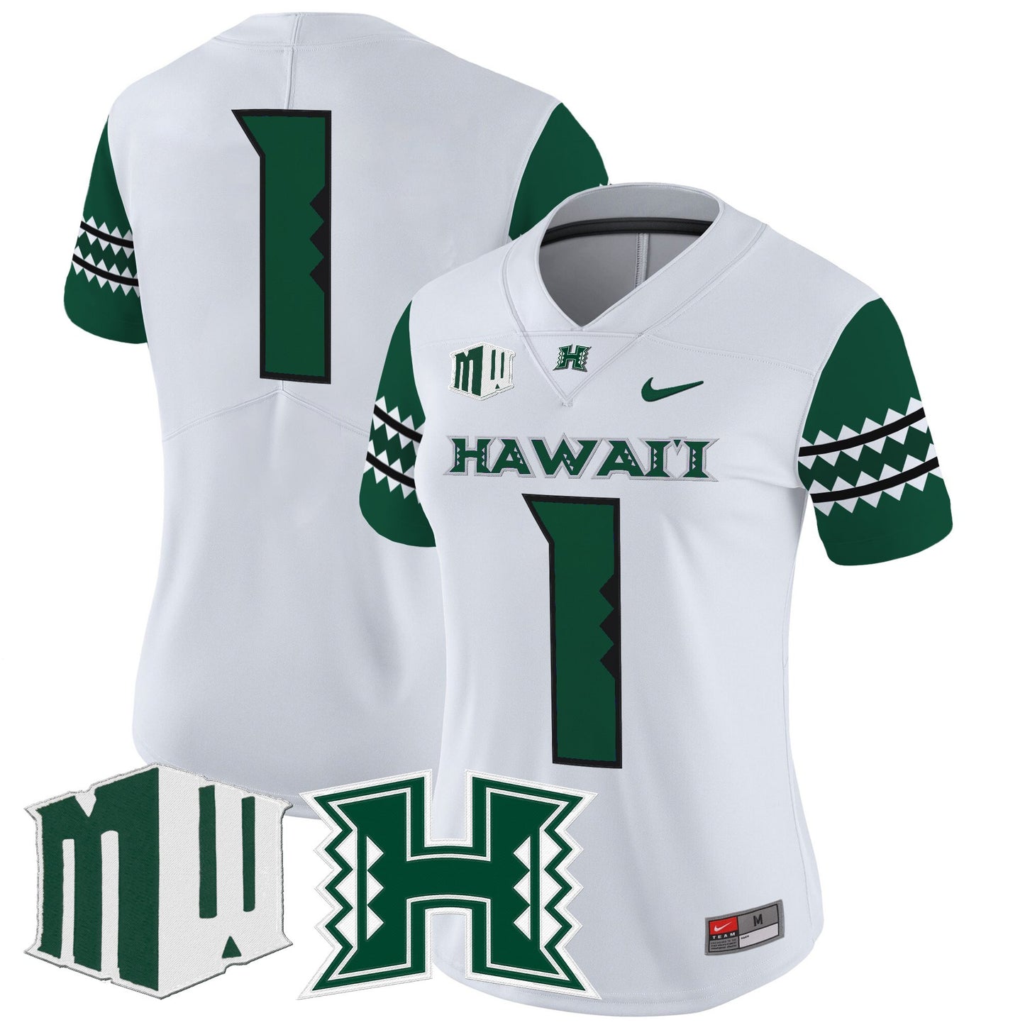 Women's Hawai'i Rainbow Warriors 2025 Vapor Limited Jersey - All Stitched
