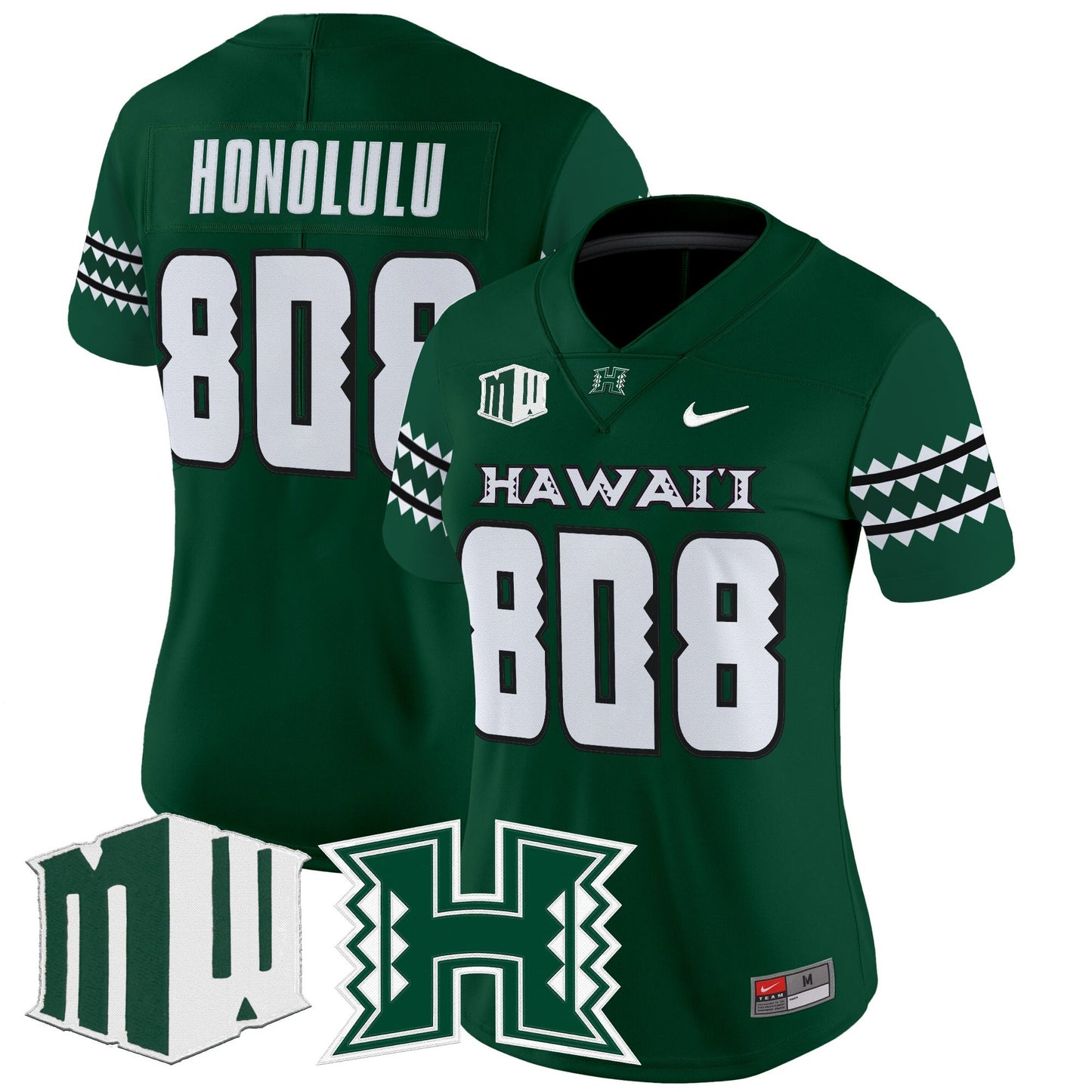 Women's Hawai'i Rainbow Warriors 2025 Vapor Limited Jersey - All Stitched