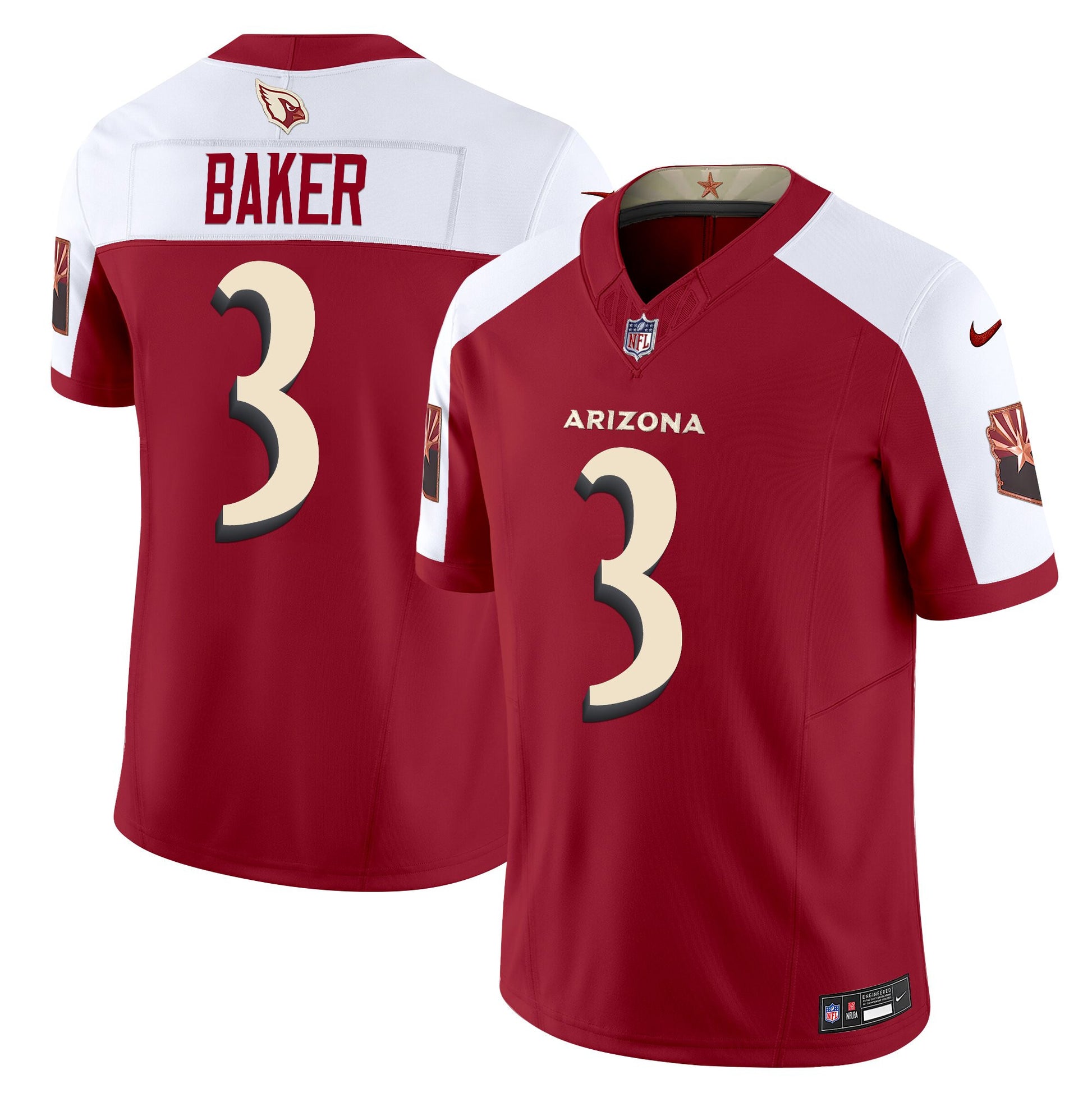 Men's Arizona Cardinals 2025 "Rivalries" Vapor Limited Jersey - All Stitched