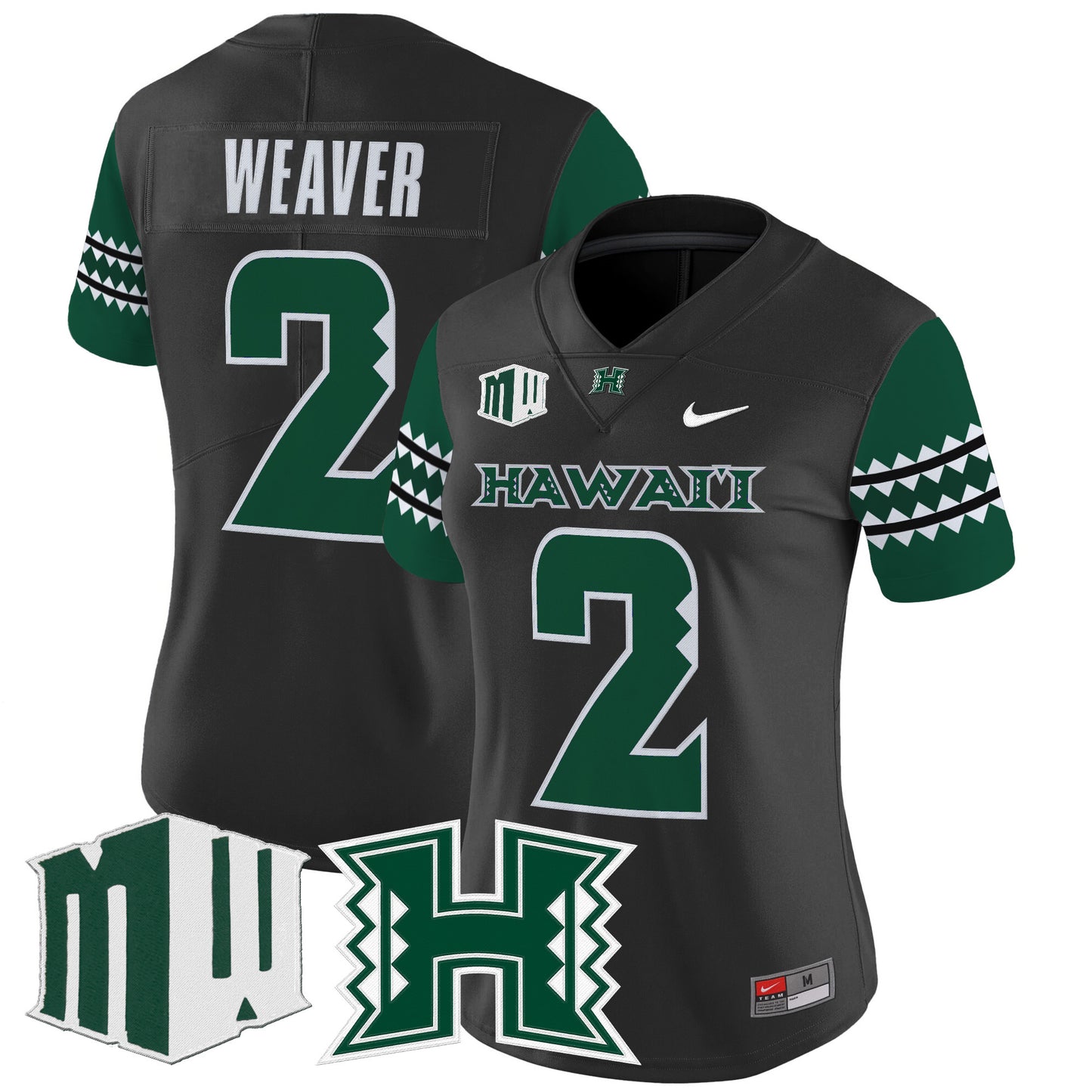 Women's Hawai'i Rainbow Warriors 2025 Vapor Limited Jersey - All Stitched