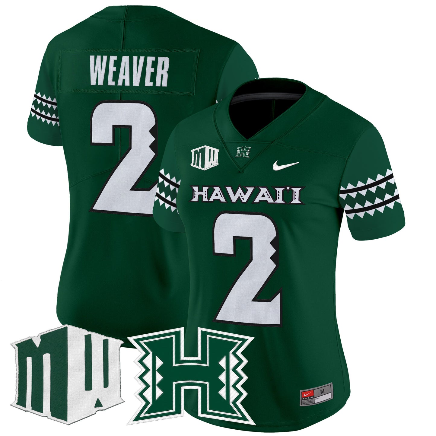 Women's Hawai'i Rainbow Warriors 2025 Vapor Limited Jersey - All Stitched