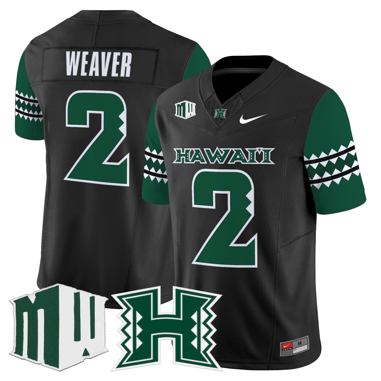 Men's Hawai'i Rainbow Warriors 2025 Vapor Limited Jersey - All Stitched
