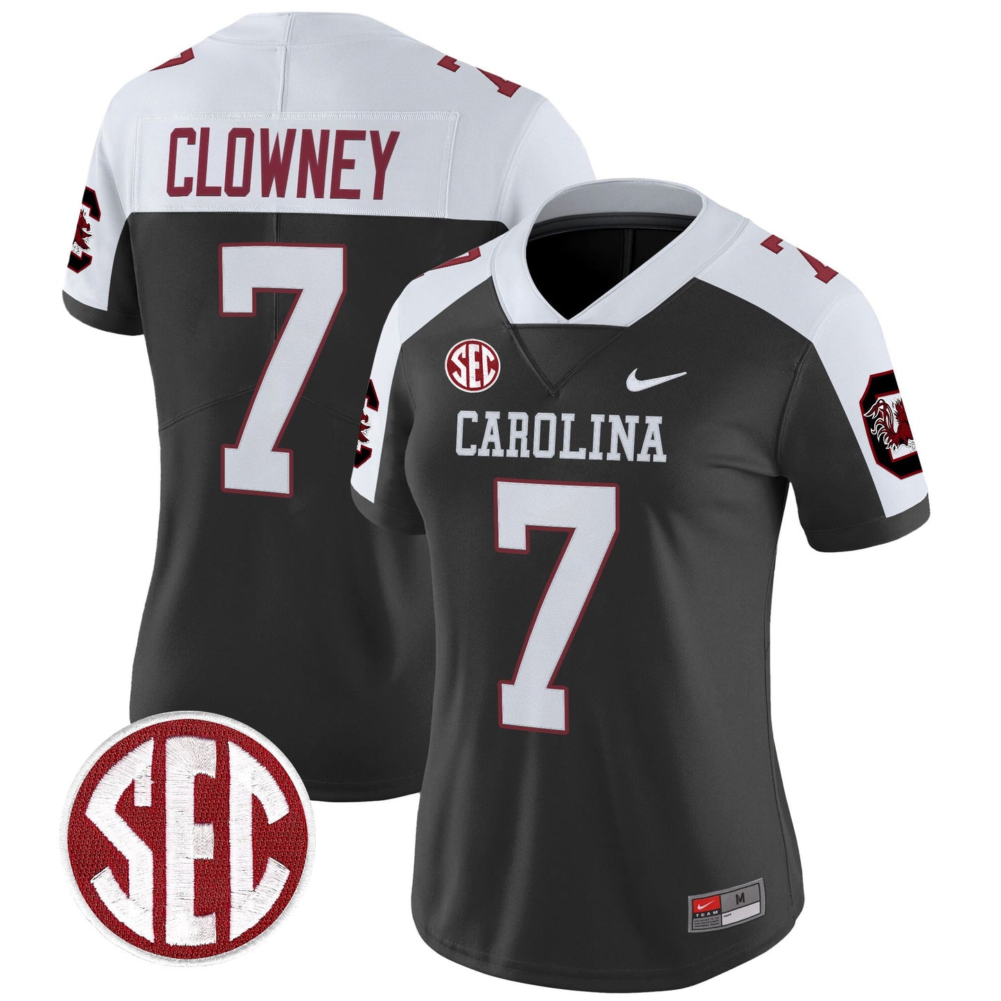 Women's South Carolina Gamecocks 1980 Throwback Vapor Limited Jersey – Rebrand 2026 – All Stitched