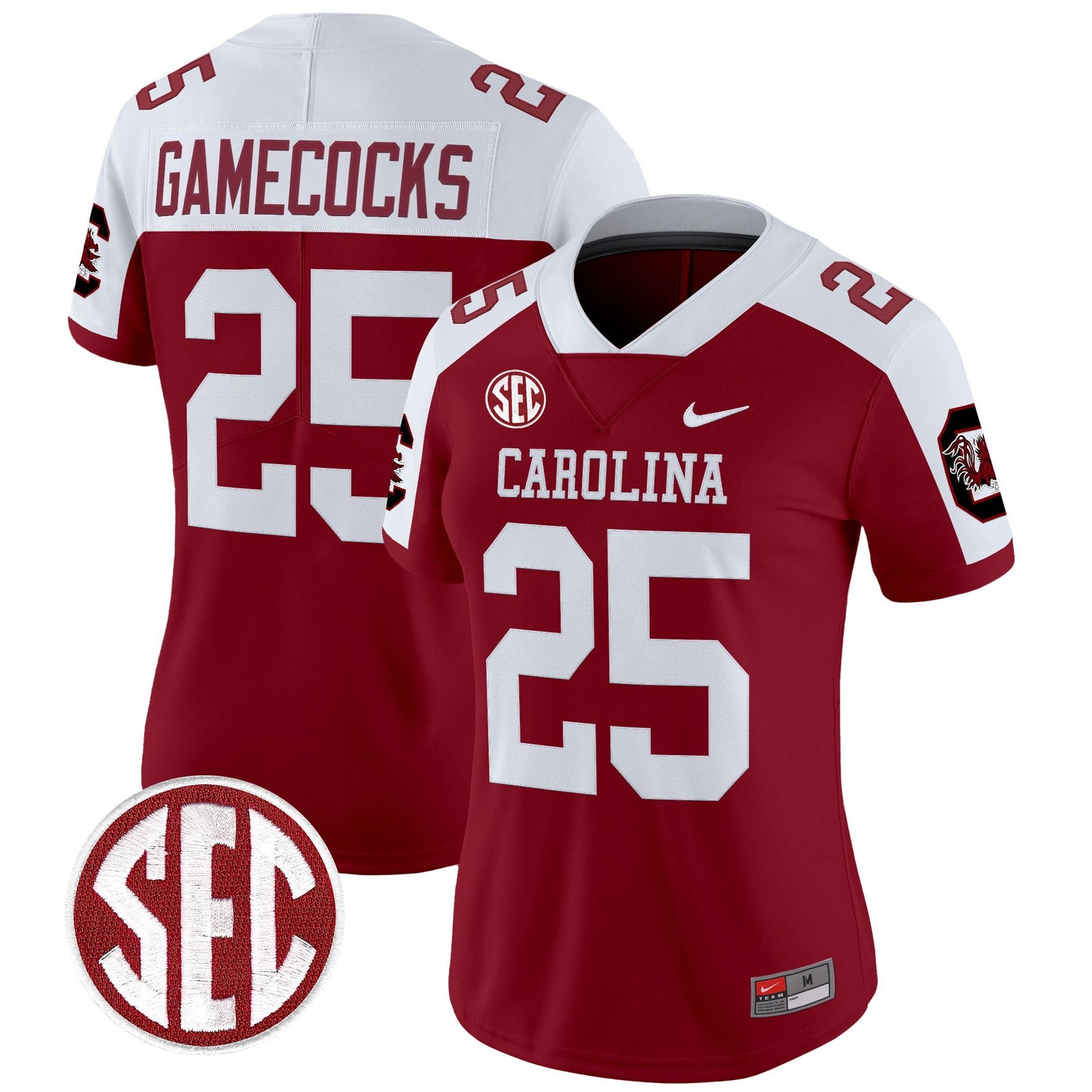 Women's South Carolina Gamecocks 1980 Throwback Vapor Limited Jersey – Rebrand 2026 – All Stitched
