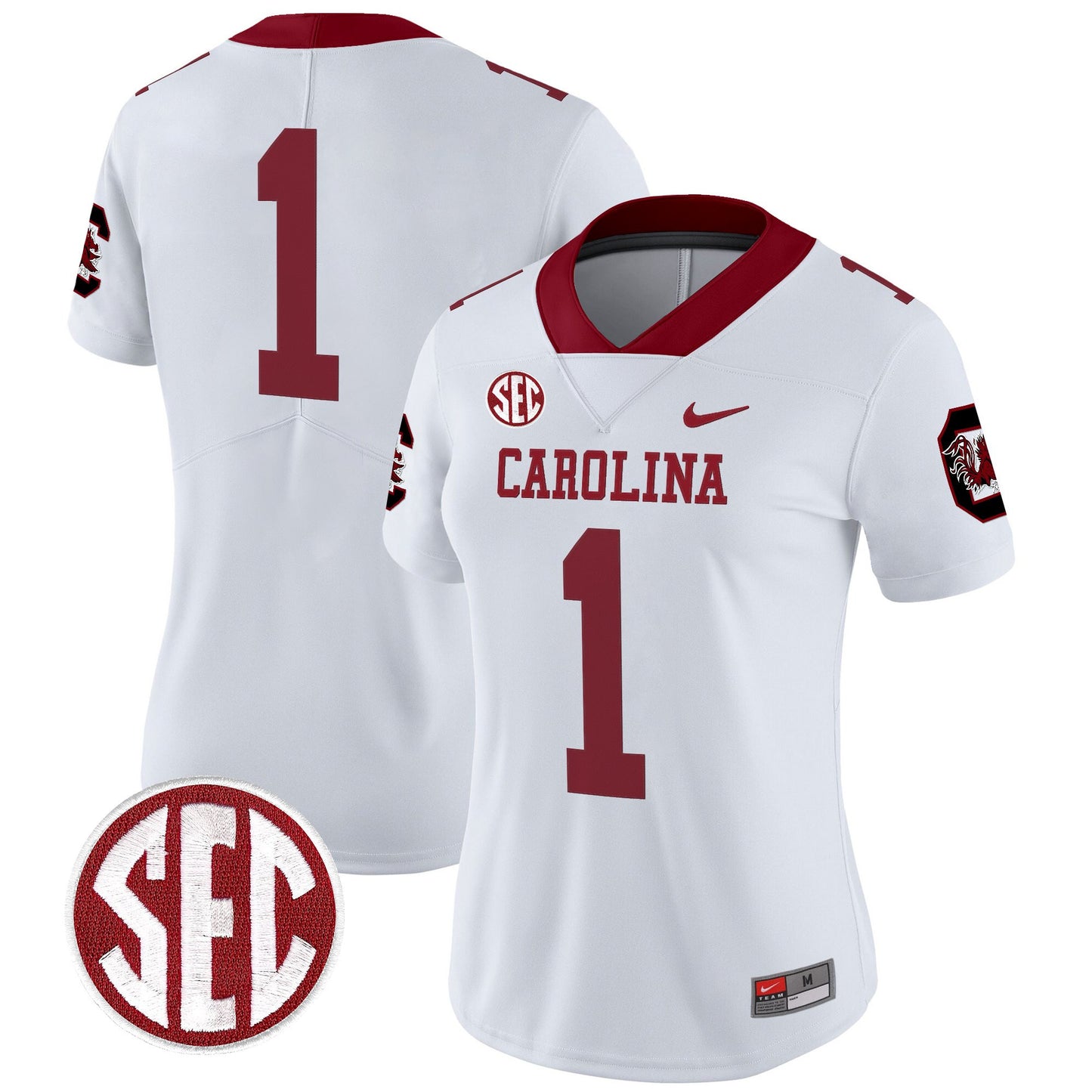 Women's South Carolina Gamecocks 1980 Throwback Vapor Limited Jersey – Rebrand 2026 – All Stitched