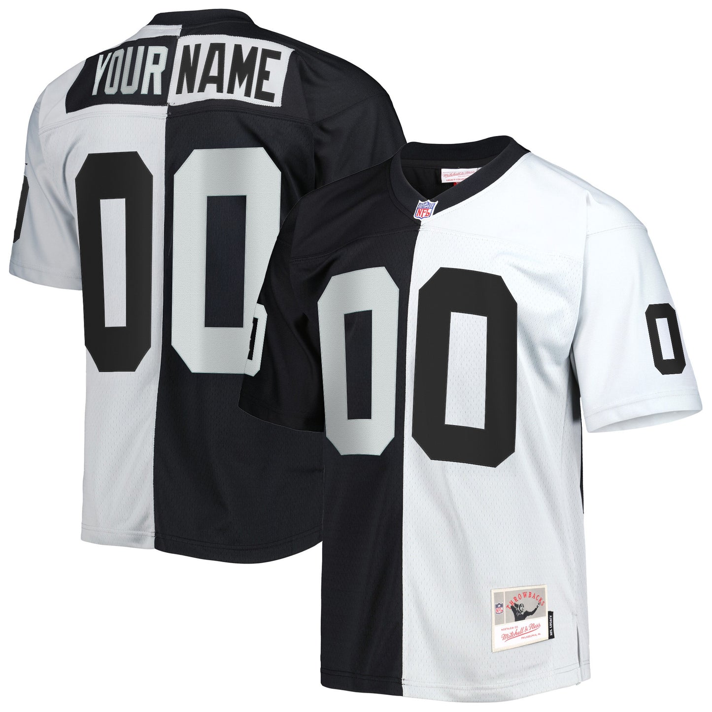 Las Vegas Raiders Throwback Custom Jersey - All Stitched