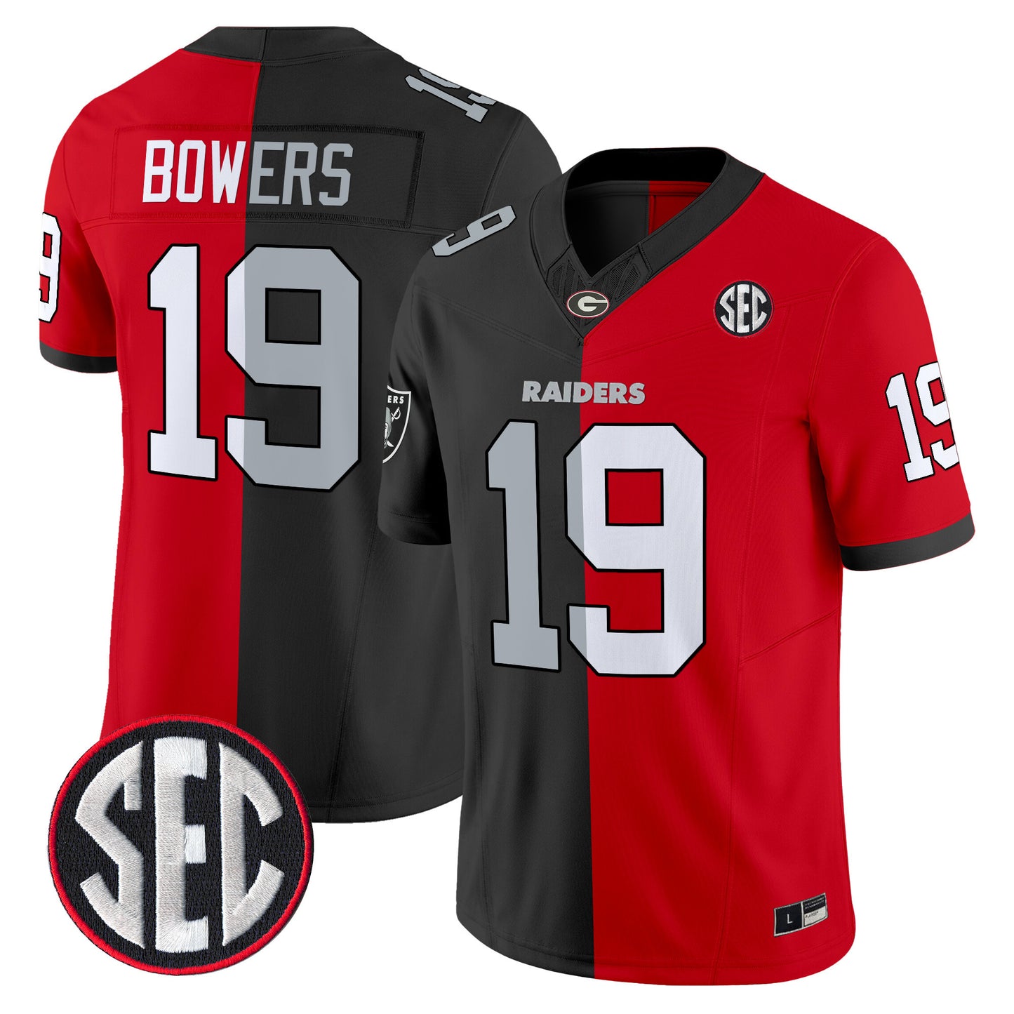Brock Bowers Split Vapor Limited Jersey - All Stitched