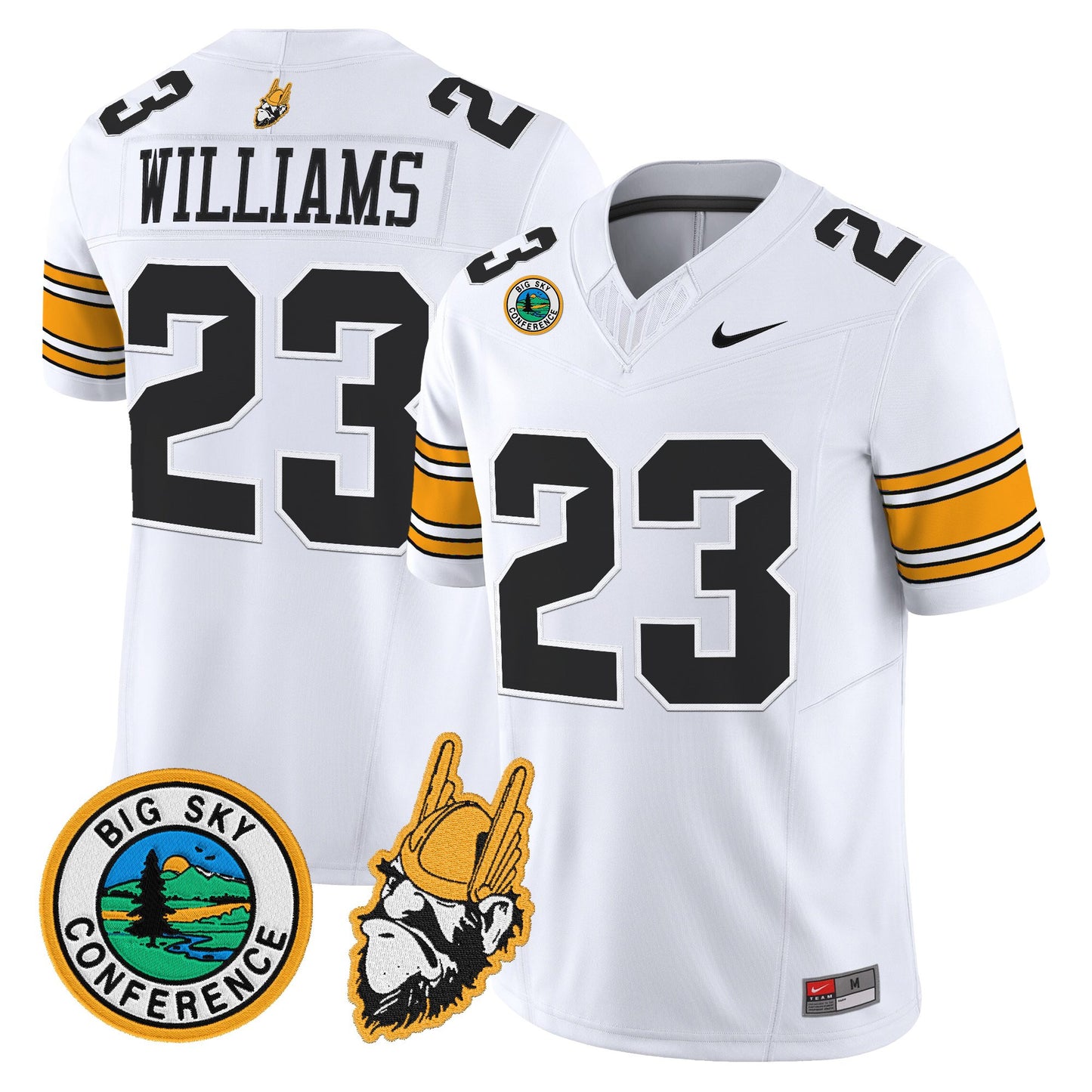 Men's Idaho Vandals 1975 Throwback Vapor Limited Jersey - All Stitched