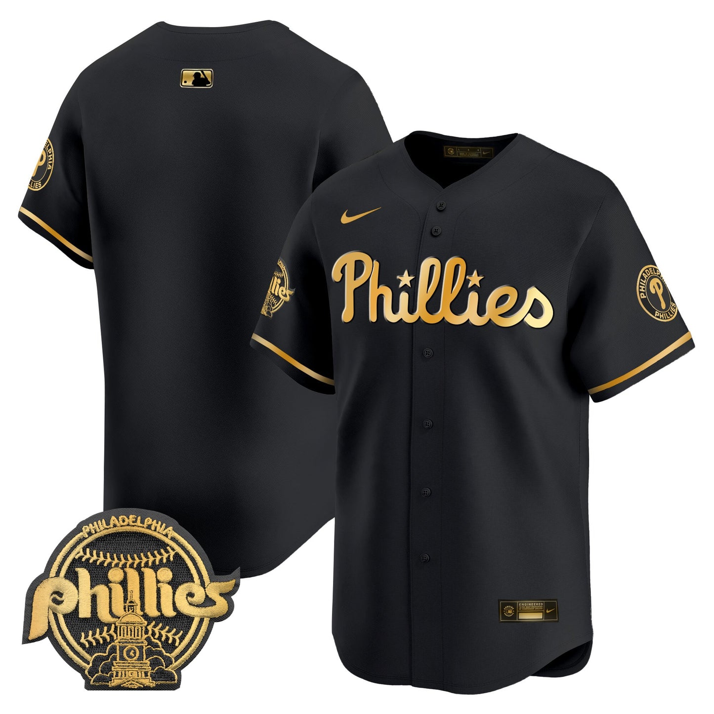 Men's Philadelphia Phillies 2025 Vapor Premier Limited Jersey - All Stitched