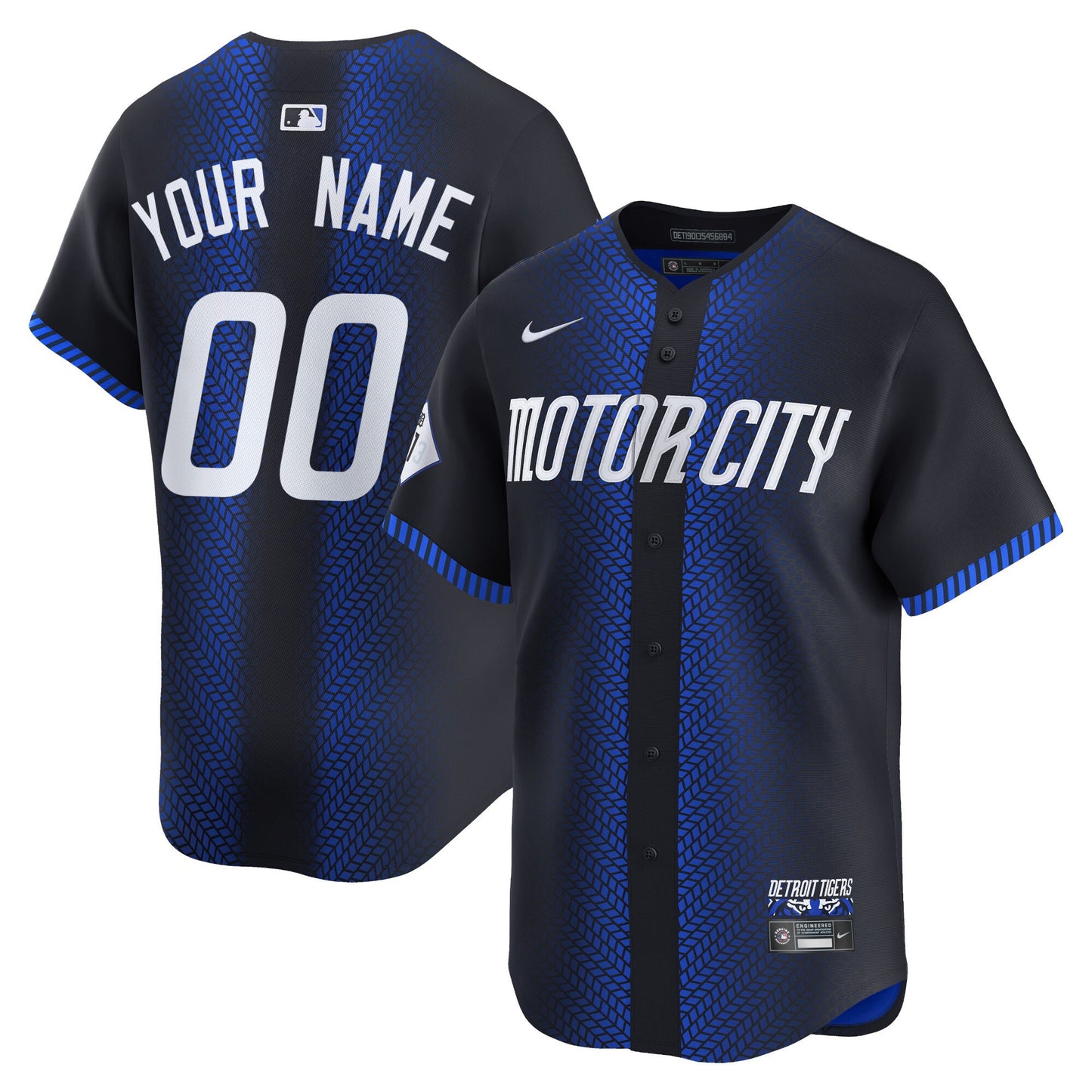 Detroit Tigers 2025 Vapor Premier Limited Custom Jersey - All Stitched