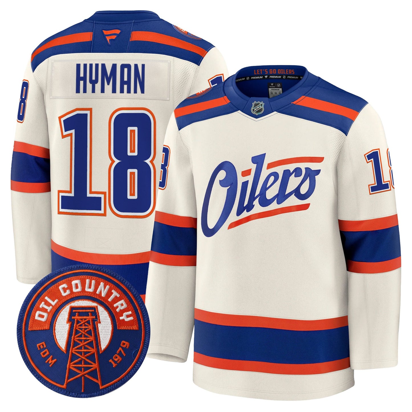 Edmonton Oilers 2025/26 Premium Jersey - All Stitched