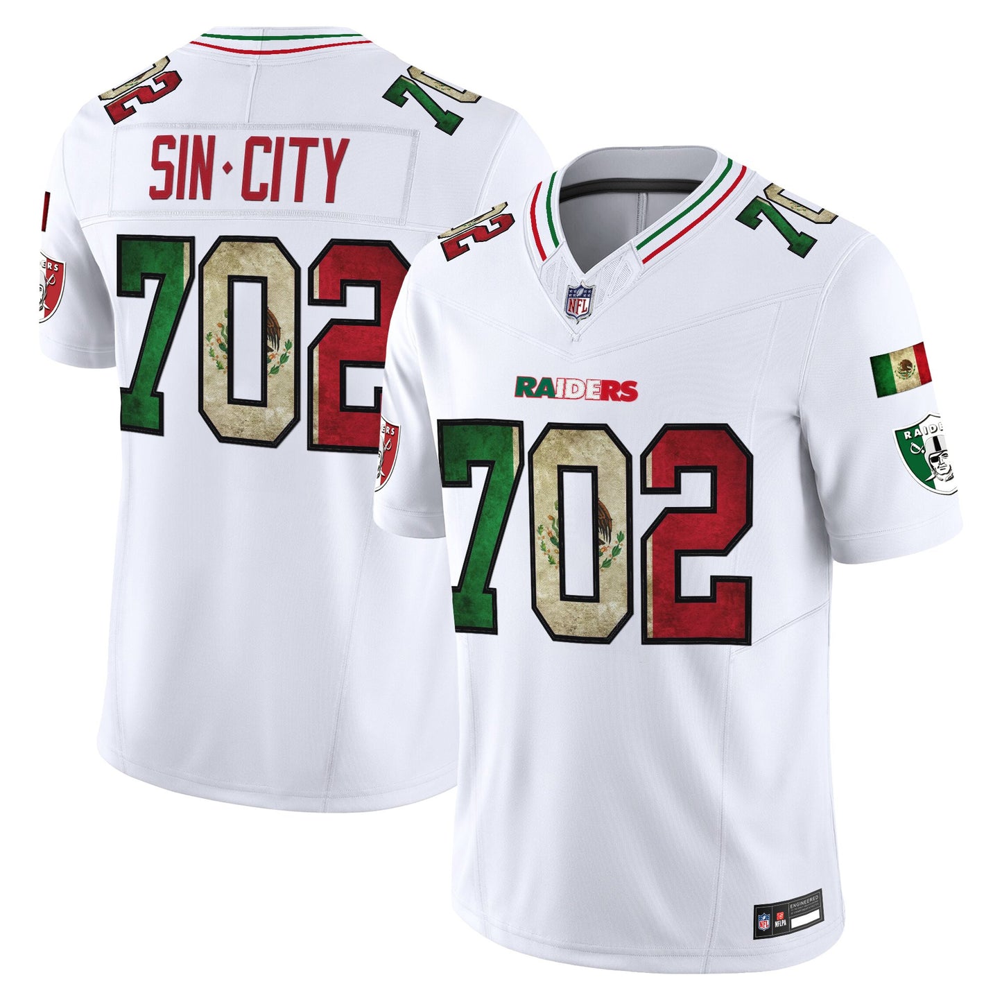 Men's Las Vegas Raiders Mexico Vapor Limited Jersey - All Stitched