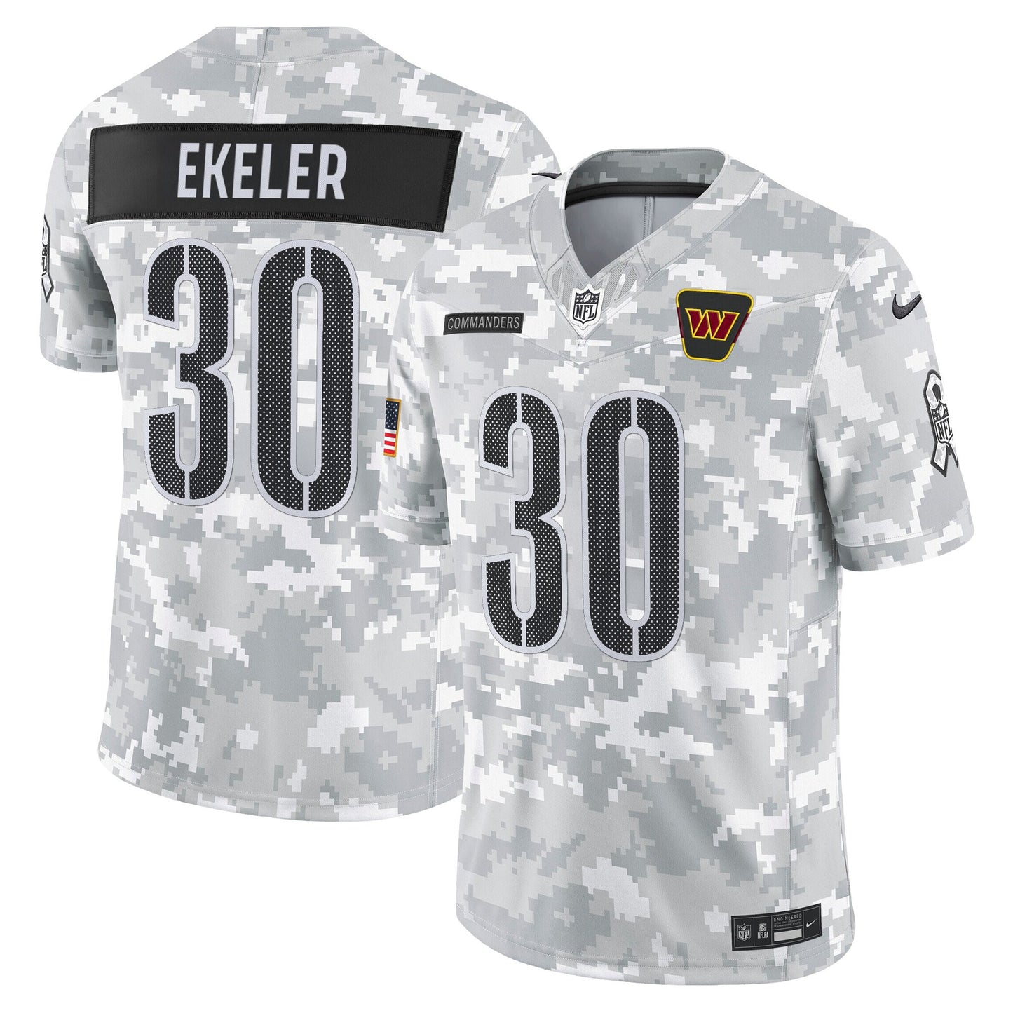 Men's Washington Commanders 2025 Salute to Service Vapor Limited Jersey - All Stitched