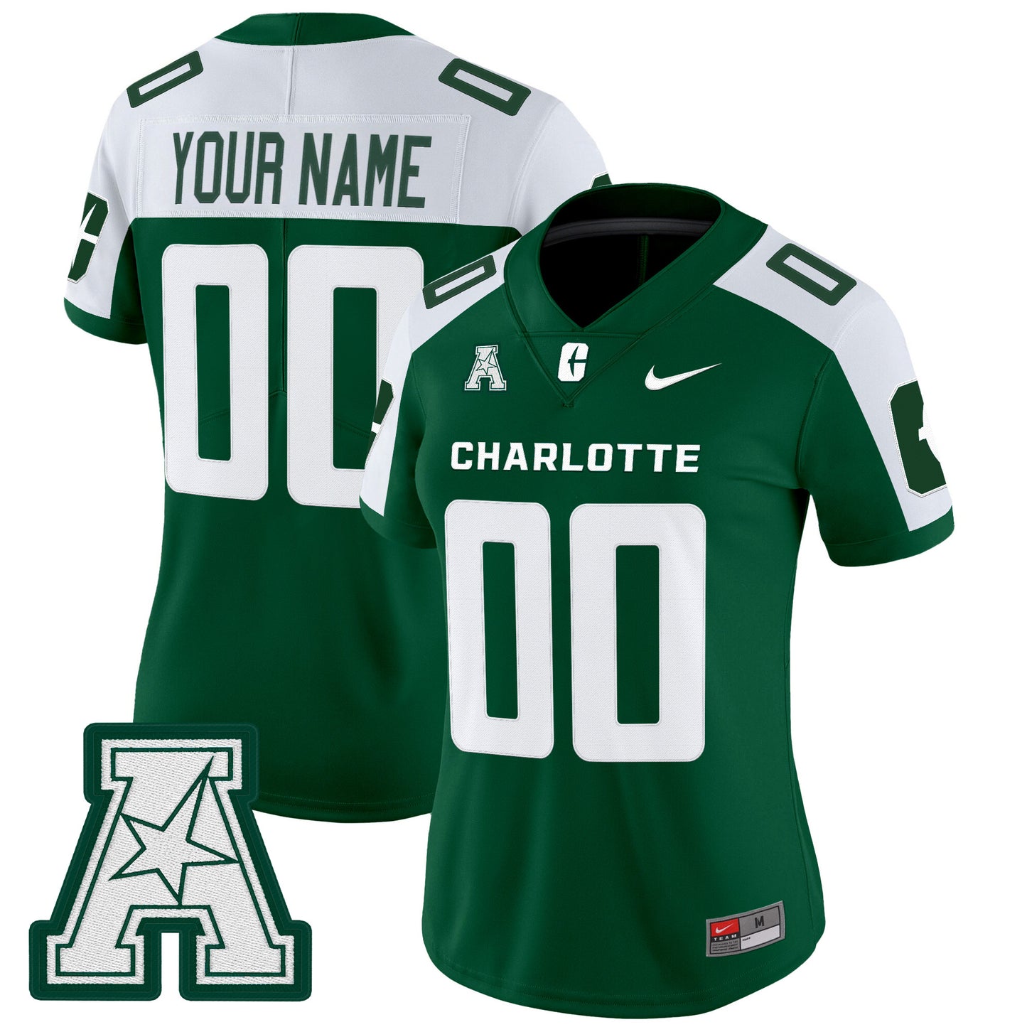 Charlotte 49ers 2025 Vapor Limited Custom Jersey - All Stitched