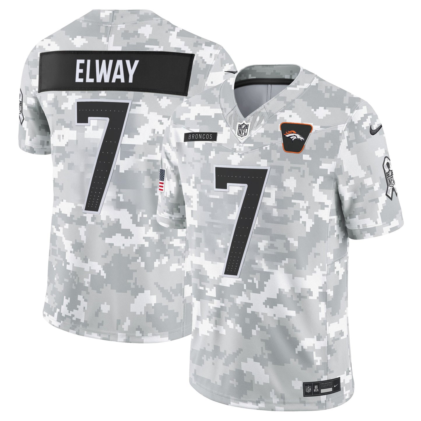 Men's Denver Broncos 2025 Salute to Service Vapor Limited Jersey - All Stitched