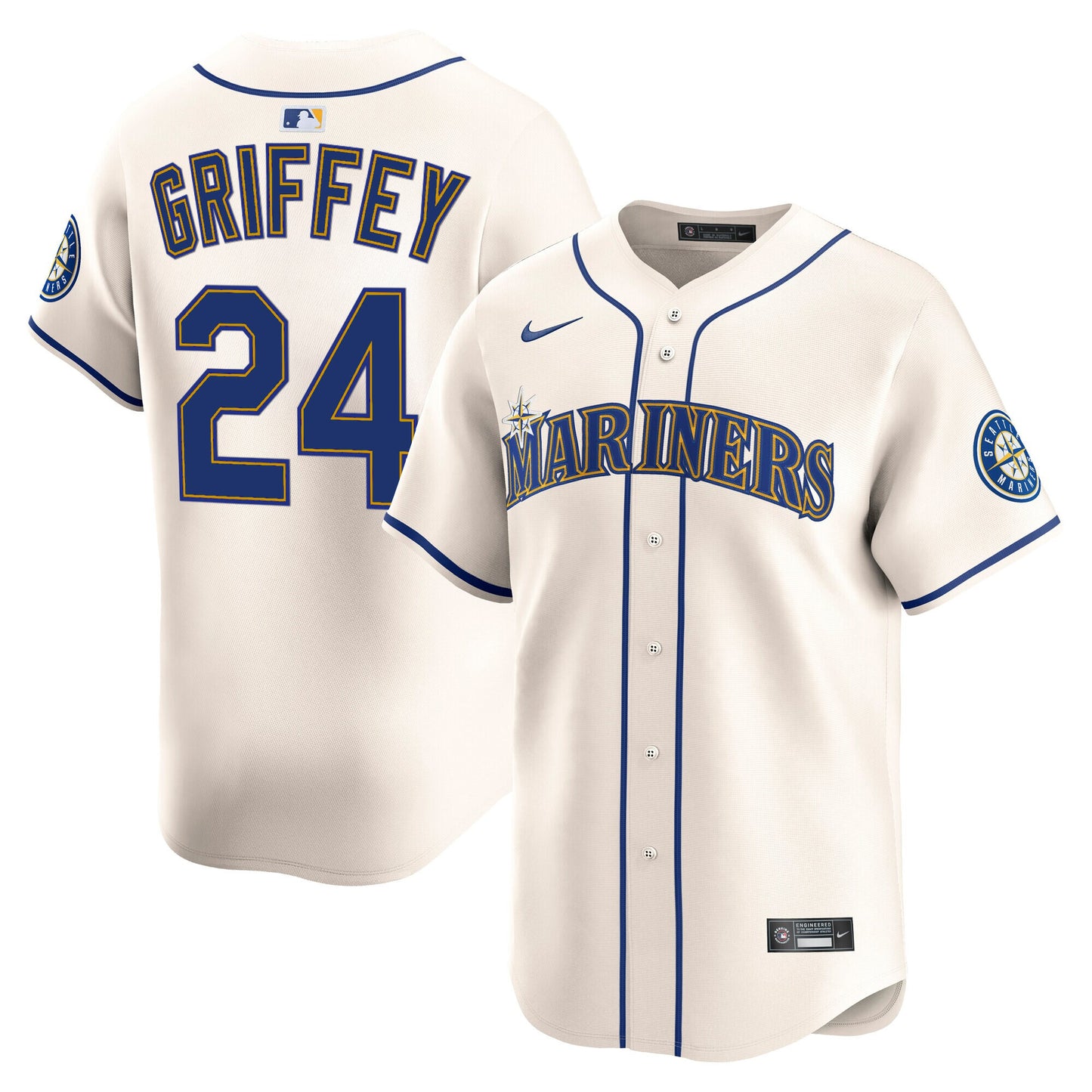 Men's Seattle Mariners 2025 Vapor Premier Limited Jersey V2 - All Stitched