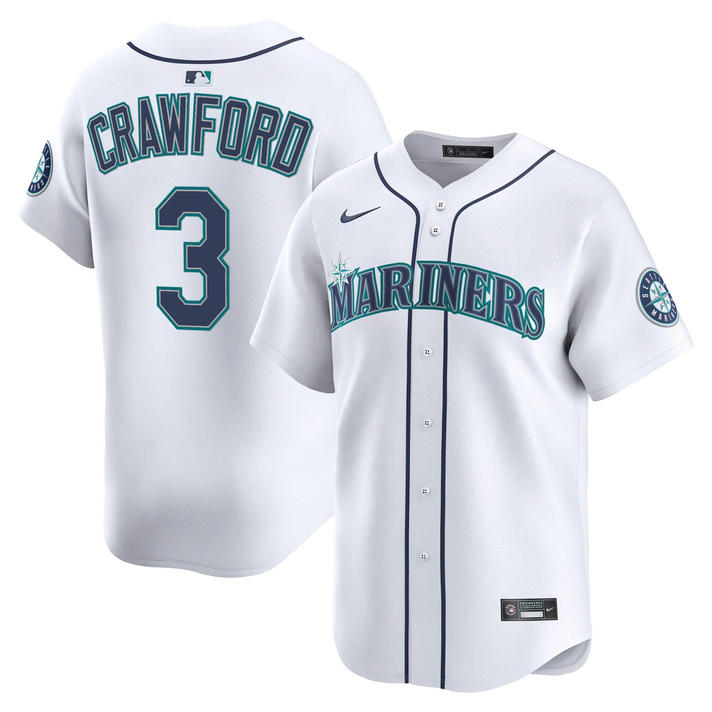 Men's Seattle Mariners 2025 Vapor Premier Limited Jersey V2 - All Stitched