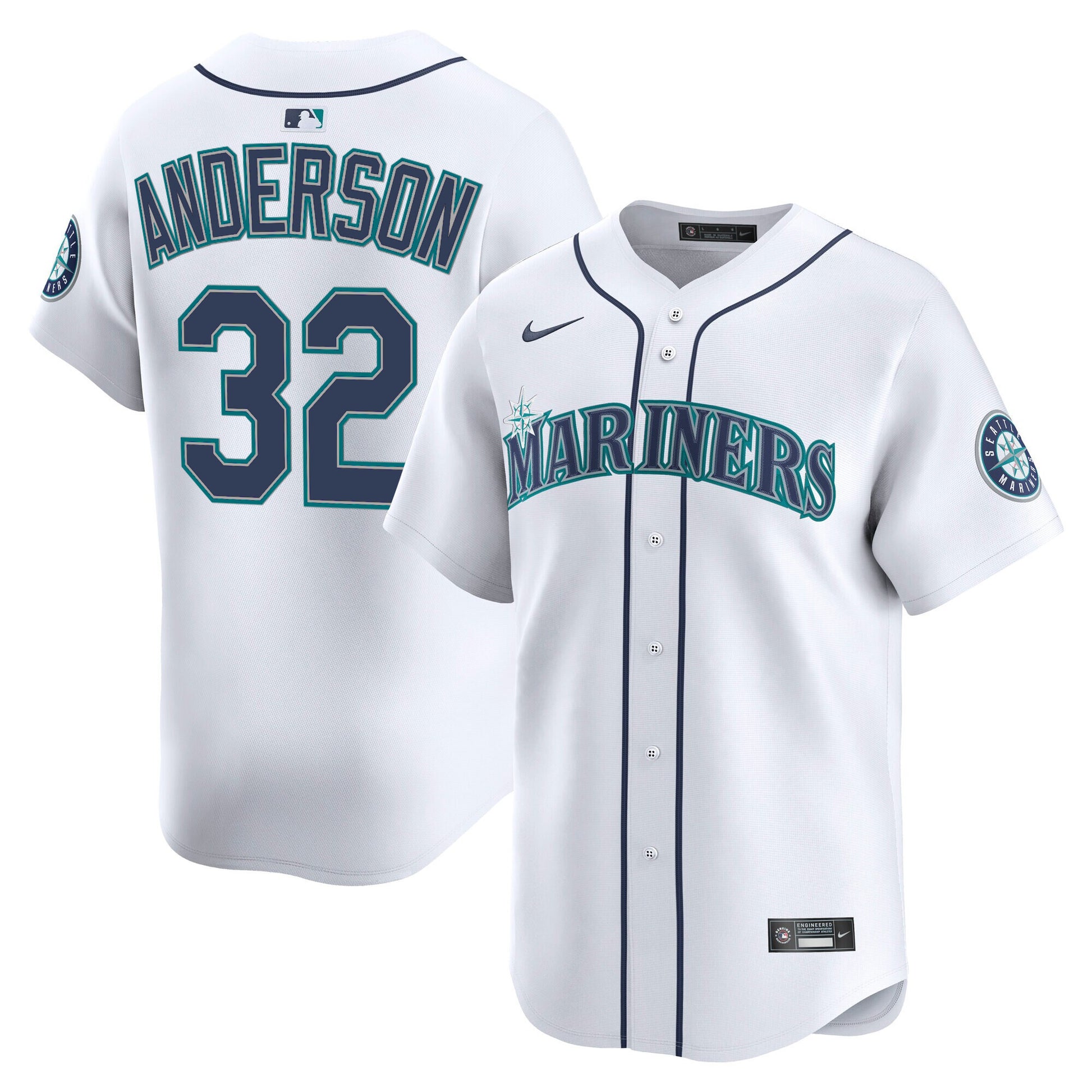 Men's Seattle Mariners 2025 Vapor Premier Limited Jersey V2 - All Stitched