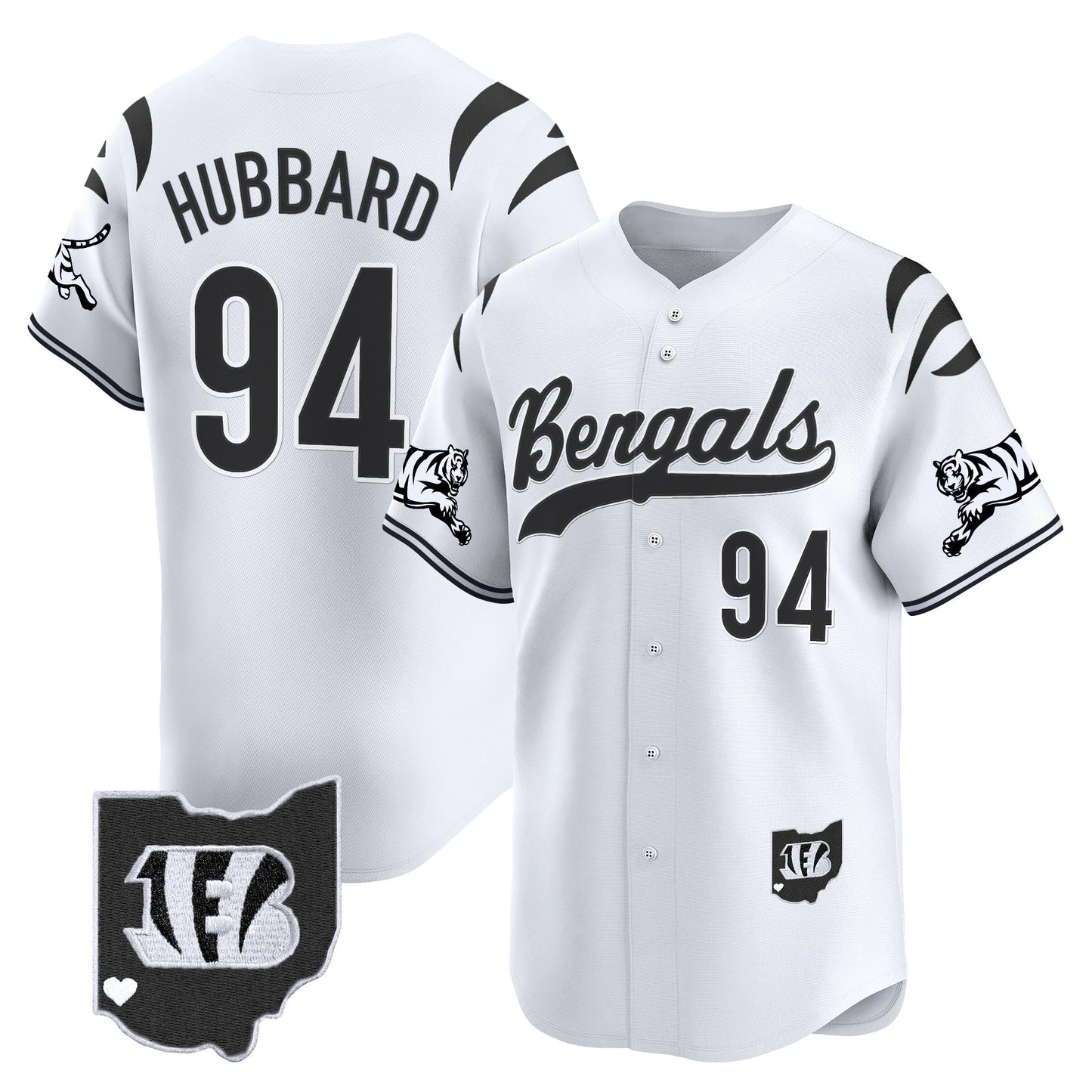 Men's Cincinnati Bengals 2025 Vapor Limited Baseball Jersey V2 - All Stitched