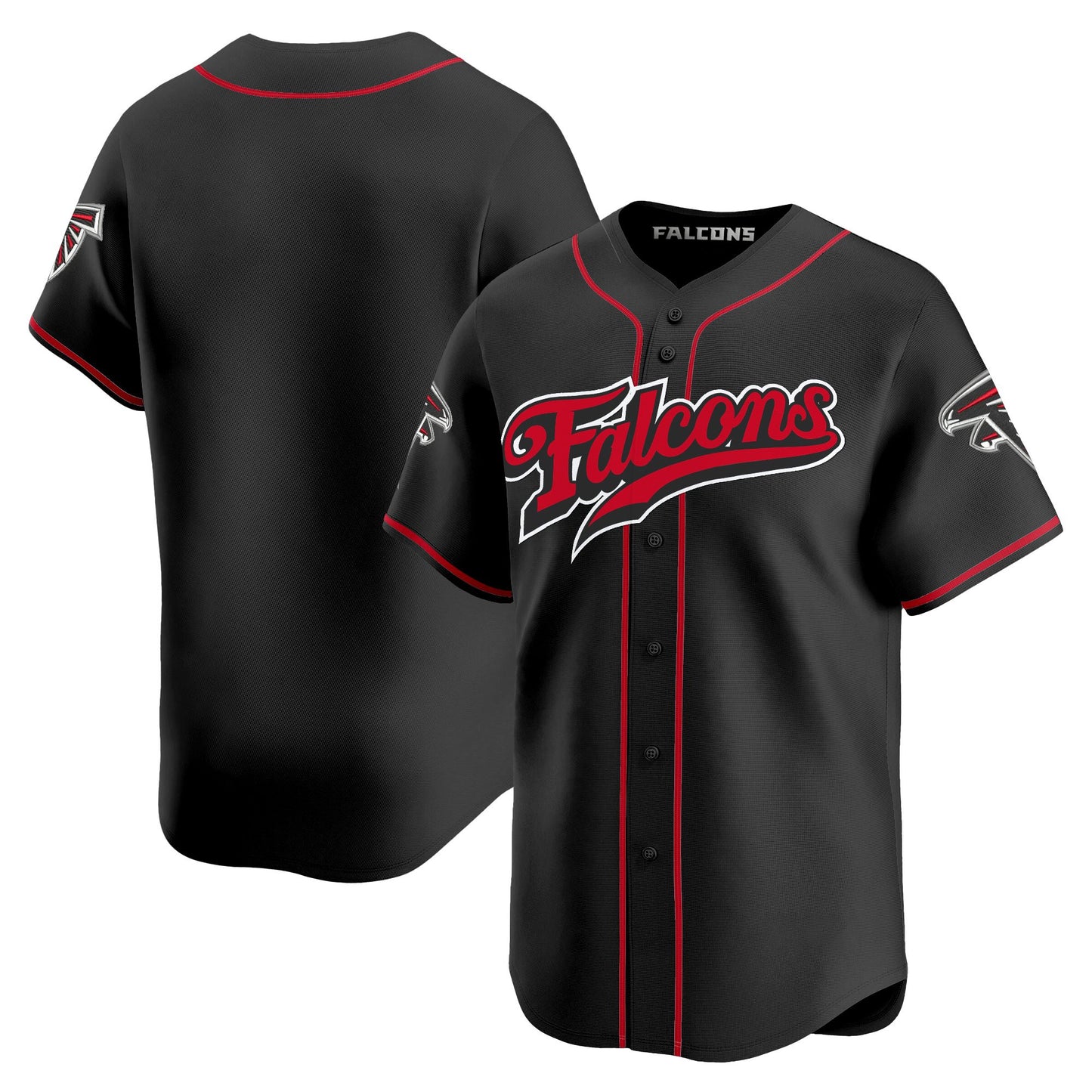 Men's Atlanta Falcons 2025 Vapor Limited Baseball Jersey - All Stitched