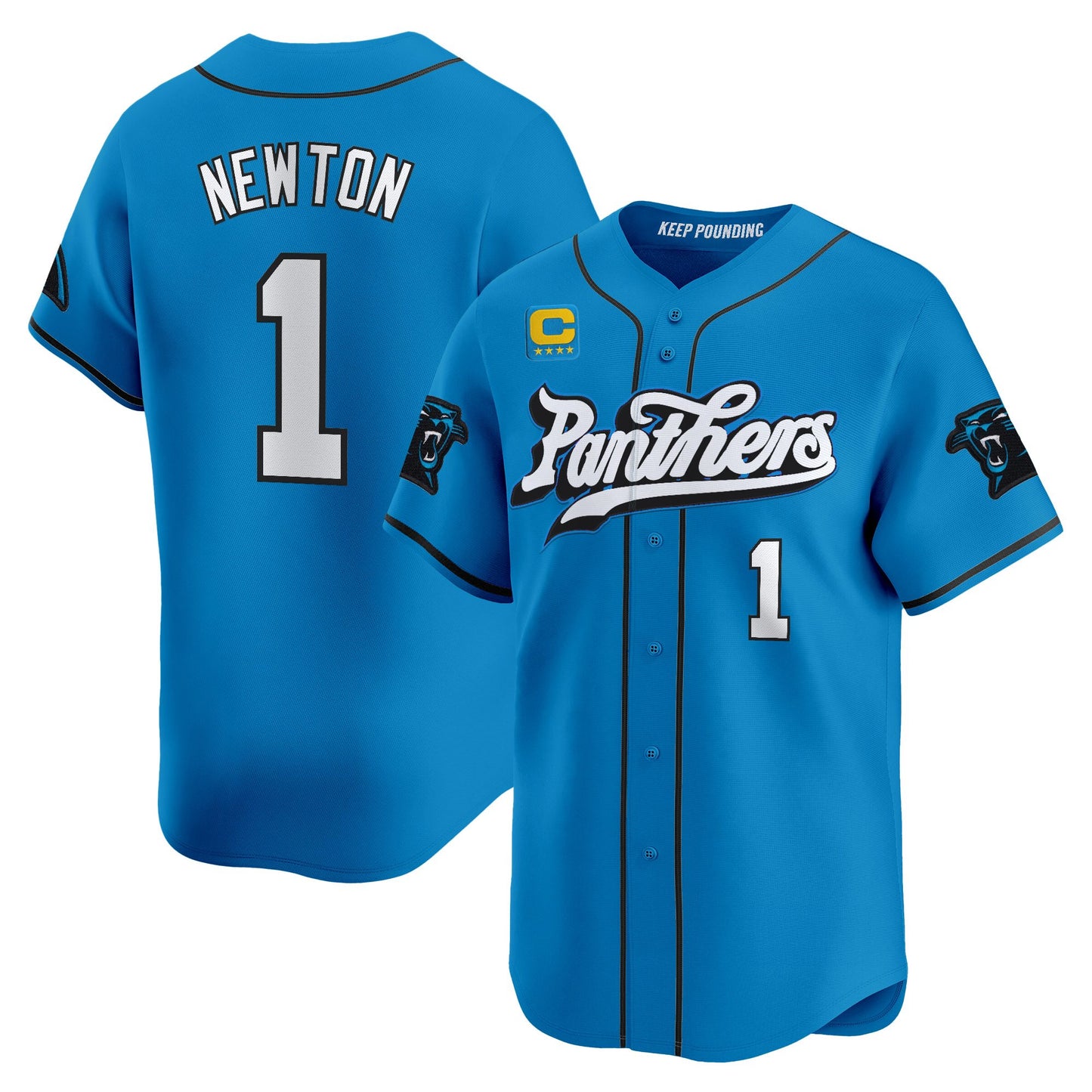 Men's Carolina Panthers 2025 Vapor Limited Baseball Jersey - All Stitched