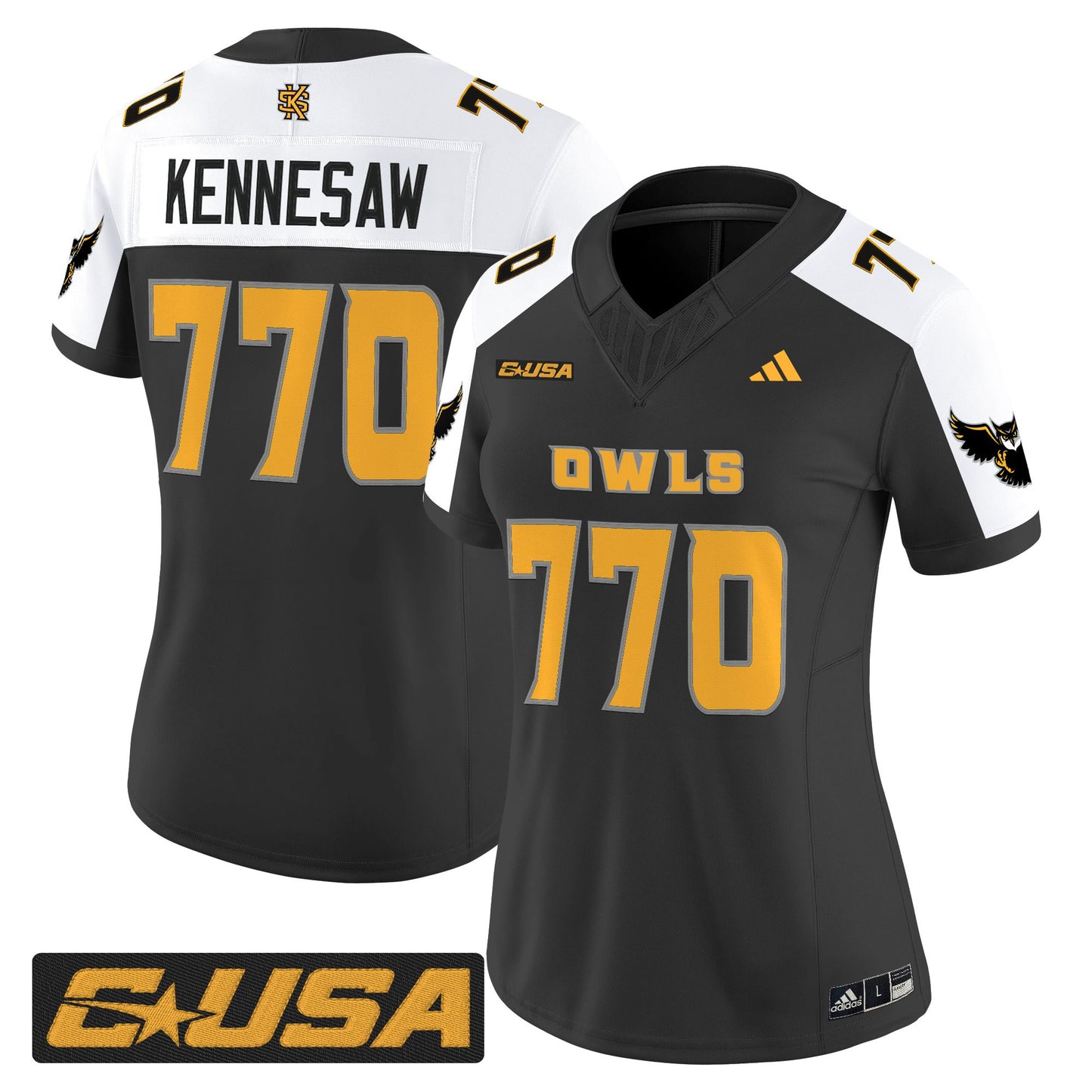 Women's Kennesaw State Owls 2025 Vapor Limited Jersey - All Stitched