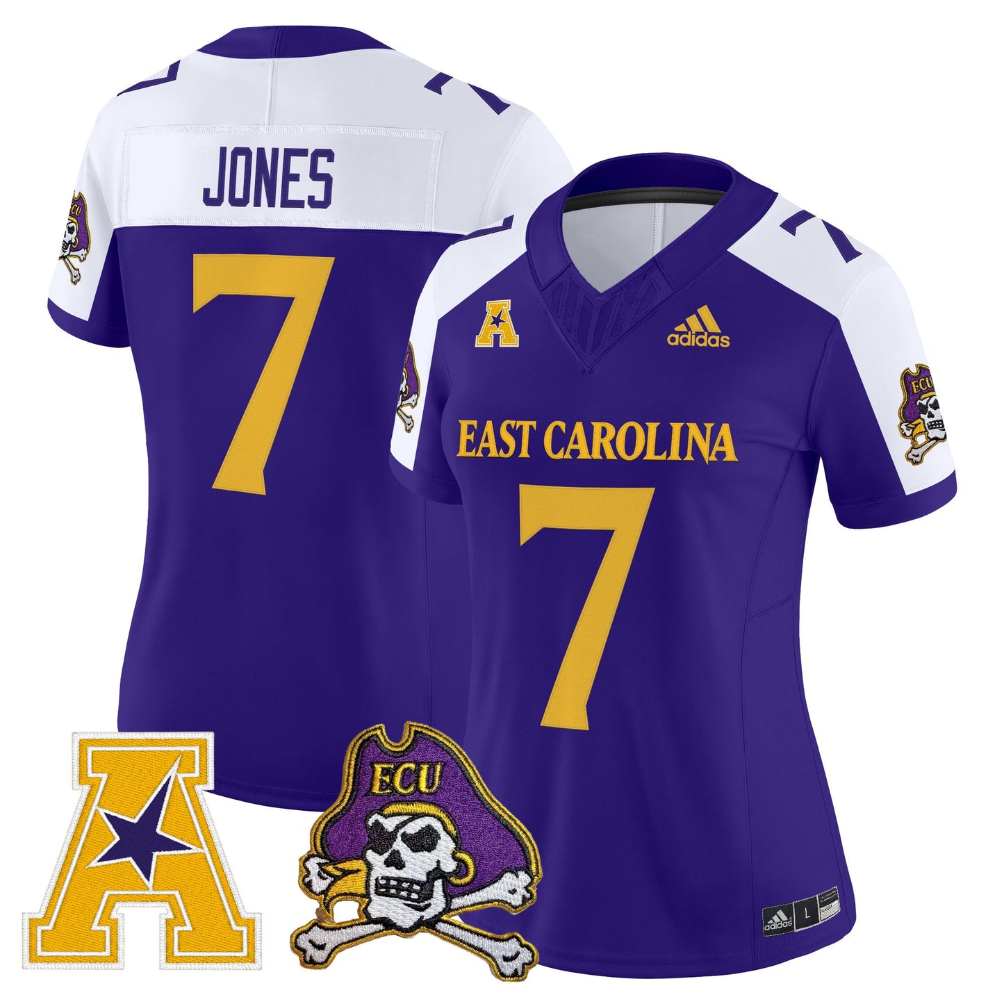 Women's East Carolina Pirates 2025 Vapor Limited Jersey - All Stitched
