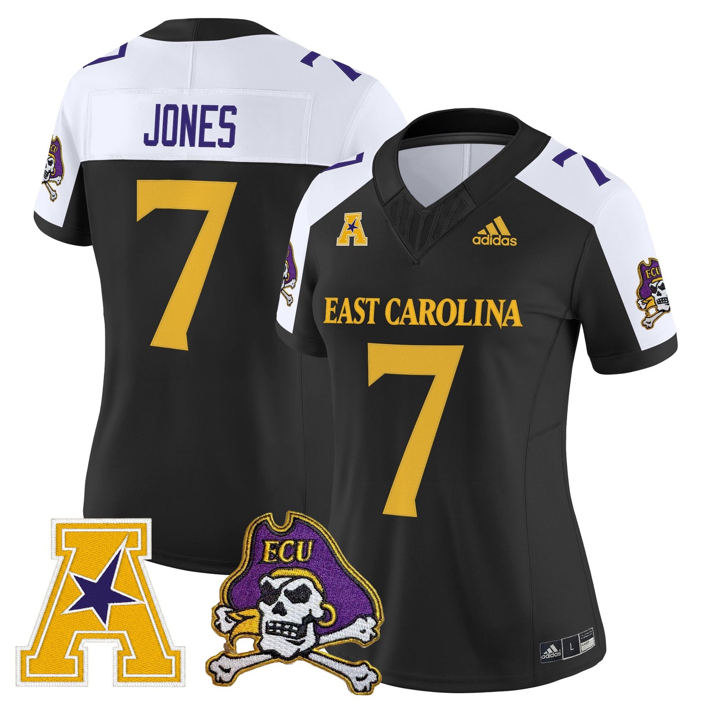 Women's East Carolina Pirates 2025 Vapor Limited Jersey - All Stitched