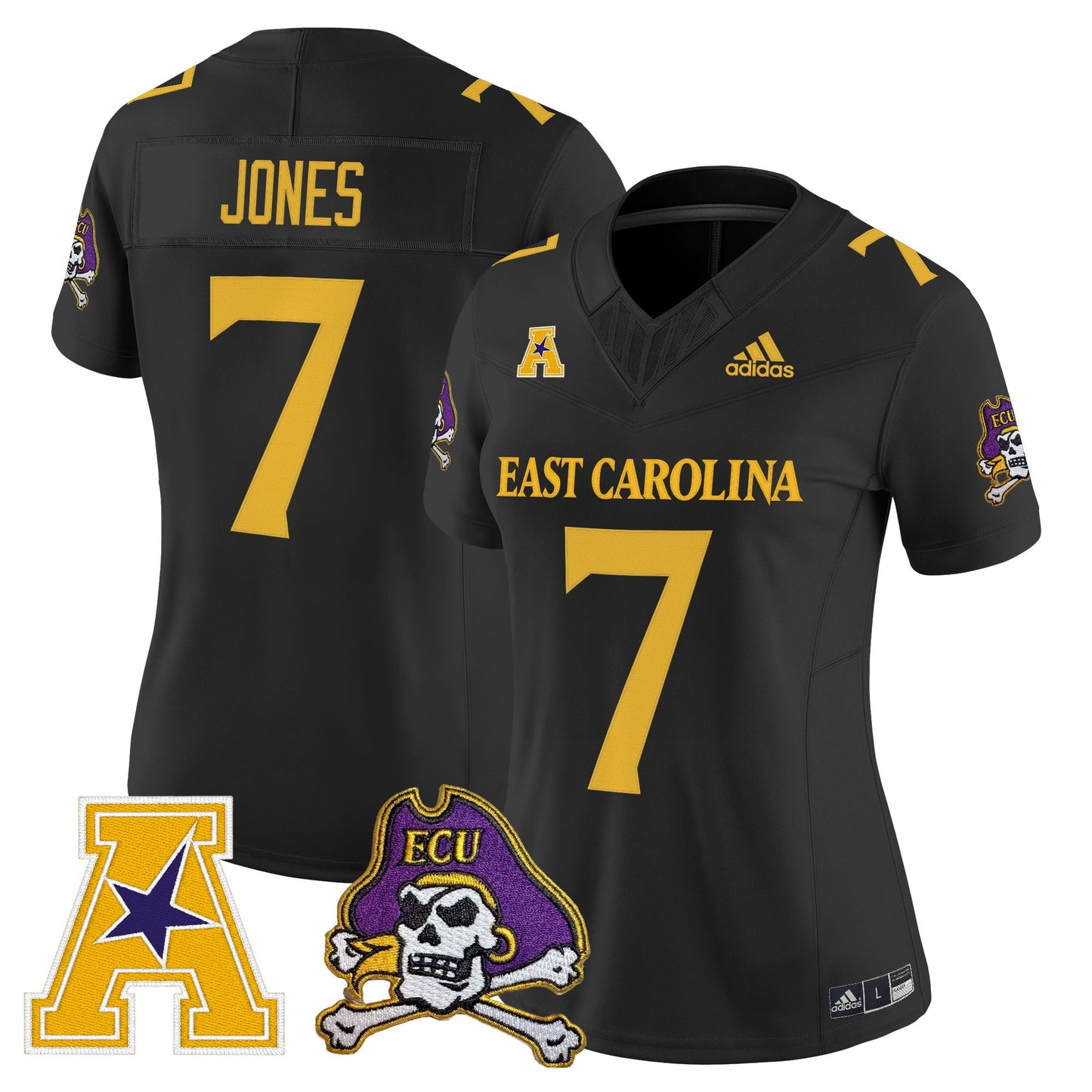 Women's East Carolina Pirates 2025 Vapor Limited Jersey - All Stitched