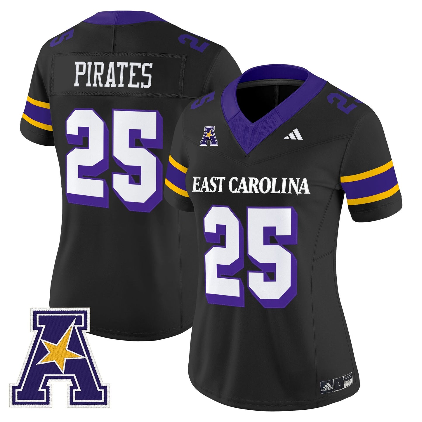 Women's East Carolina Pirates 2025 Vapor Limited Jersey - All Stitched