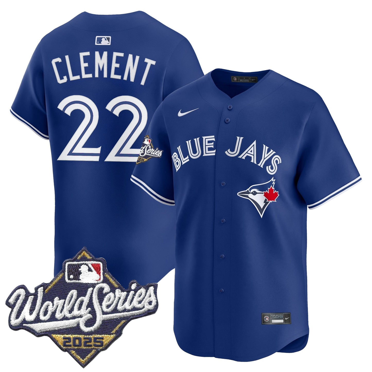Men's Toronto Blue Jays 2025 World Series Vapor Premier Limited Jersey - All Stitched