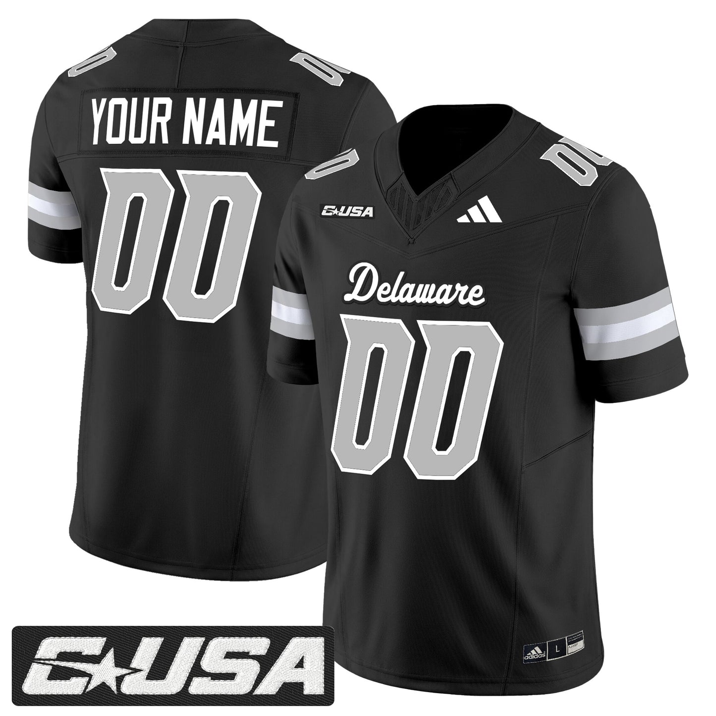 Delaware Blue Hens 2025 Vapor Limited Custom Jersey - All Stitched