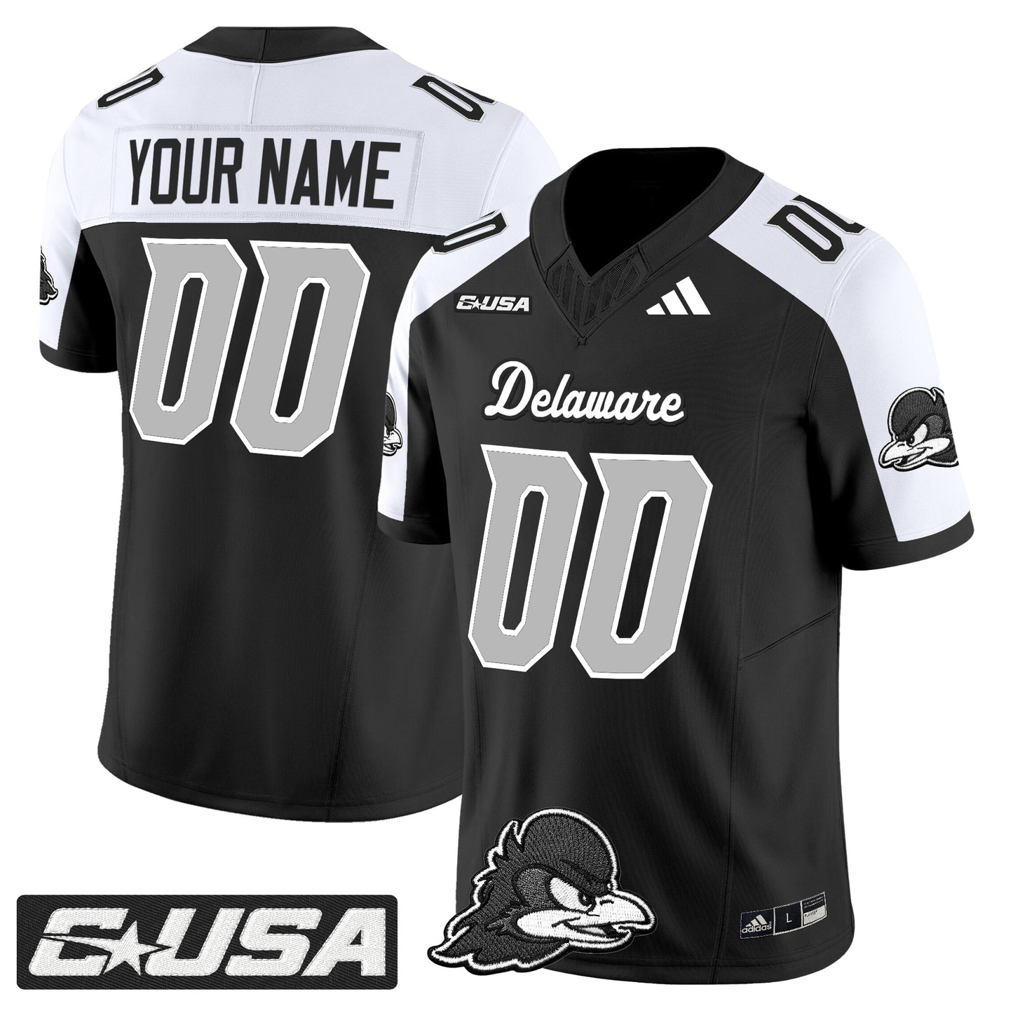 Delaware Blue Hens 2025 Vapor Limited Custom Jersey - All Stitched