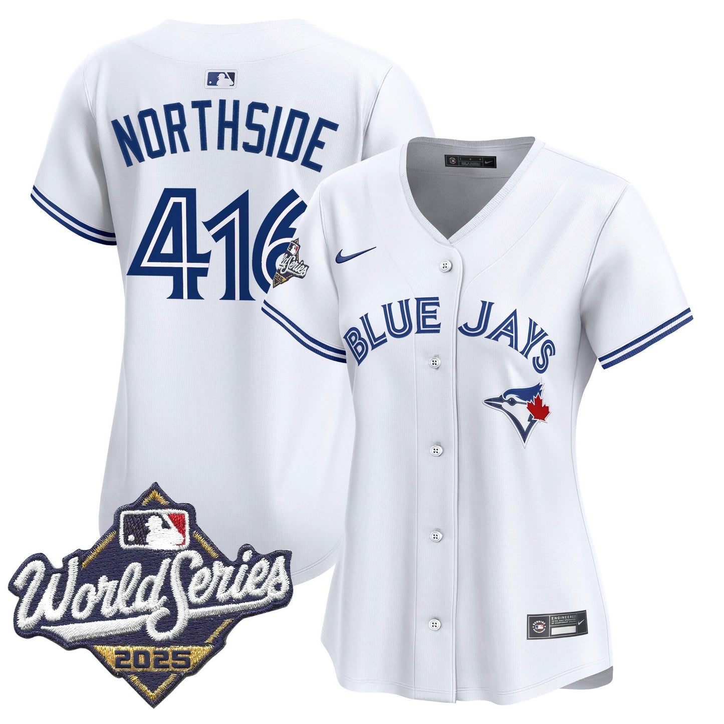 Women's Toronto Blue Jays 2025 World Series Vapor Premier Limited Jersey - All Stitched