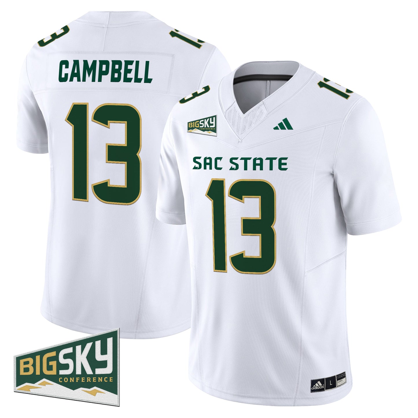 Men's Sacramento State Hornets 2025 Vapor Limited Jersey - All Stitched