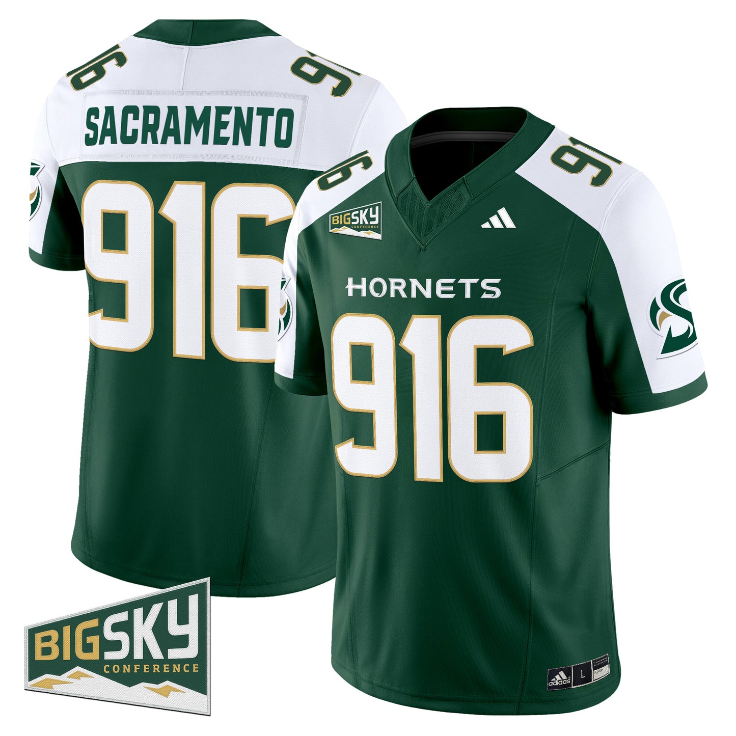 Men's Sacramento State Hornets 2025 Vapor Limited Jersey - All Stitched